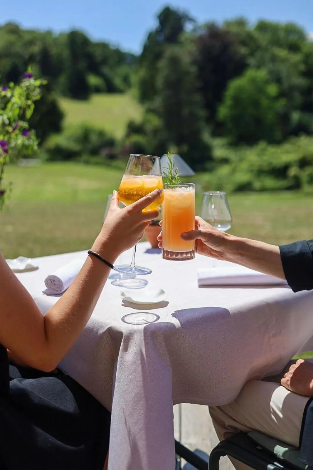 Patio in Château De La Bûcherie