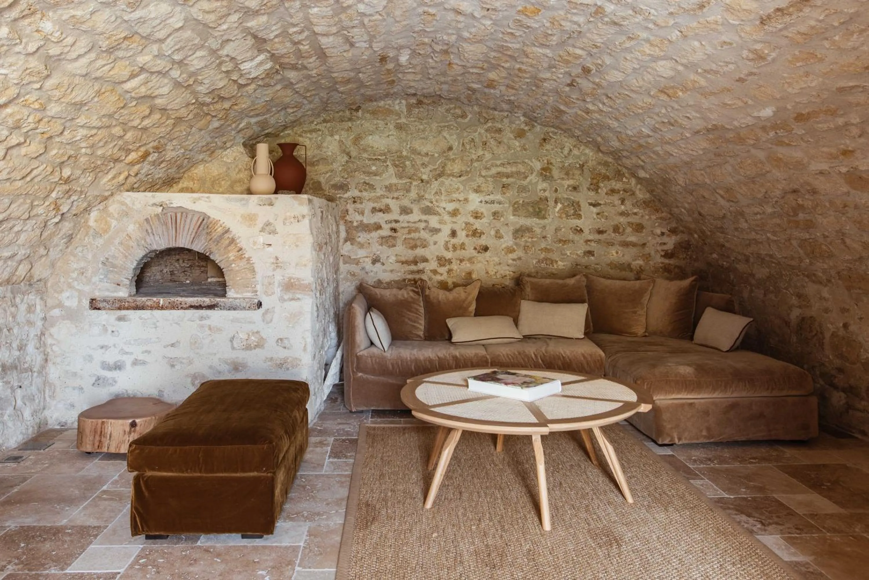 Living room in Château De La Bûcherie