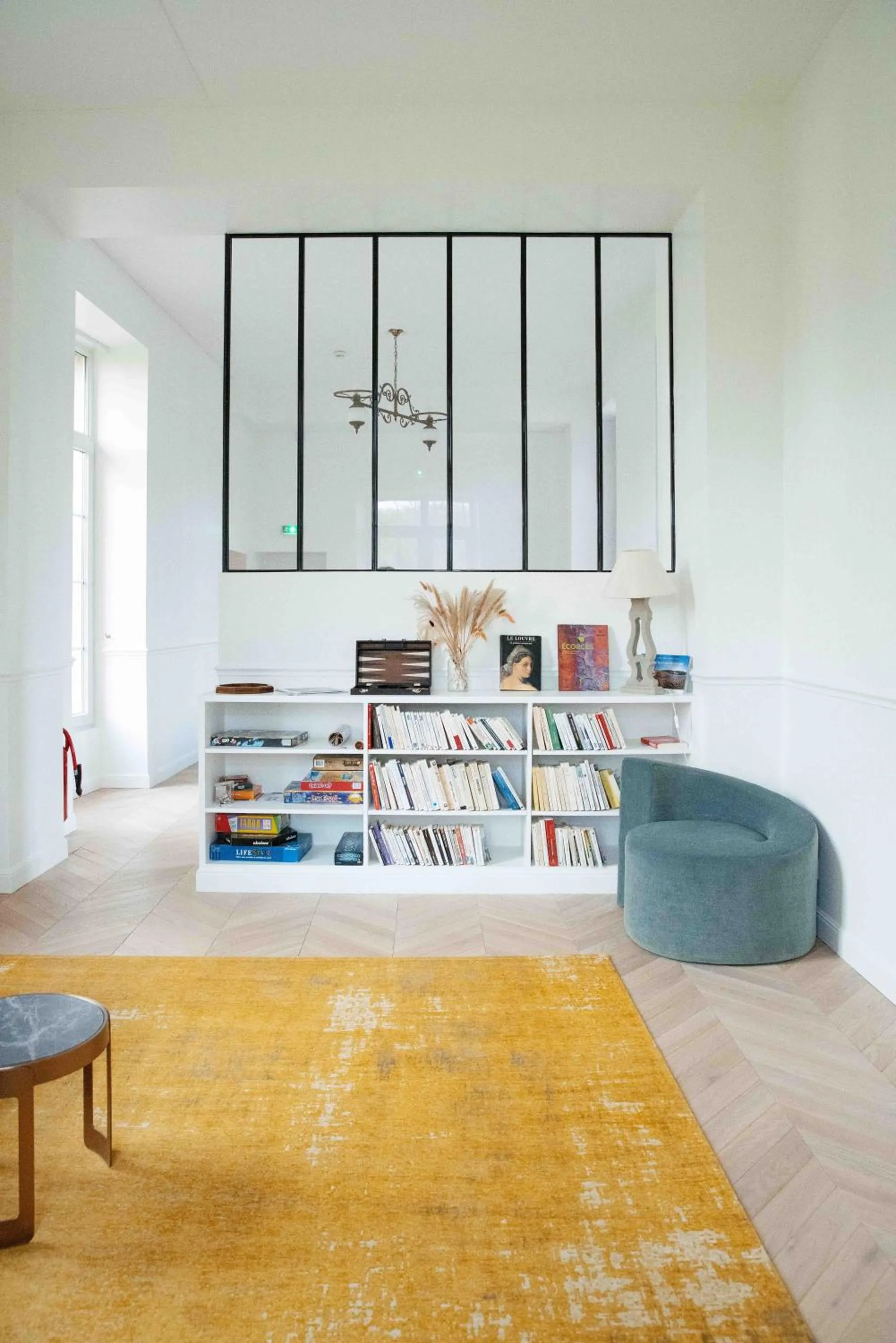 Living room in Château De La Bûcherie