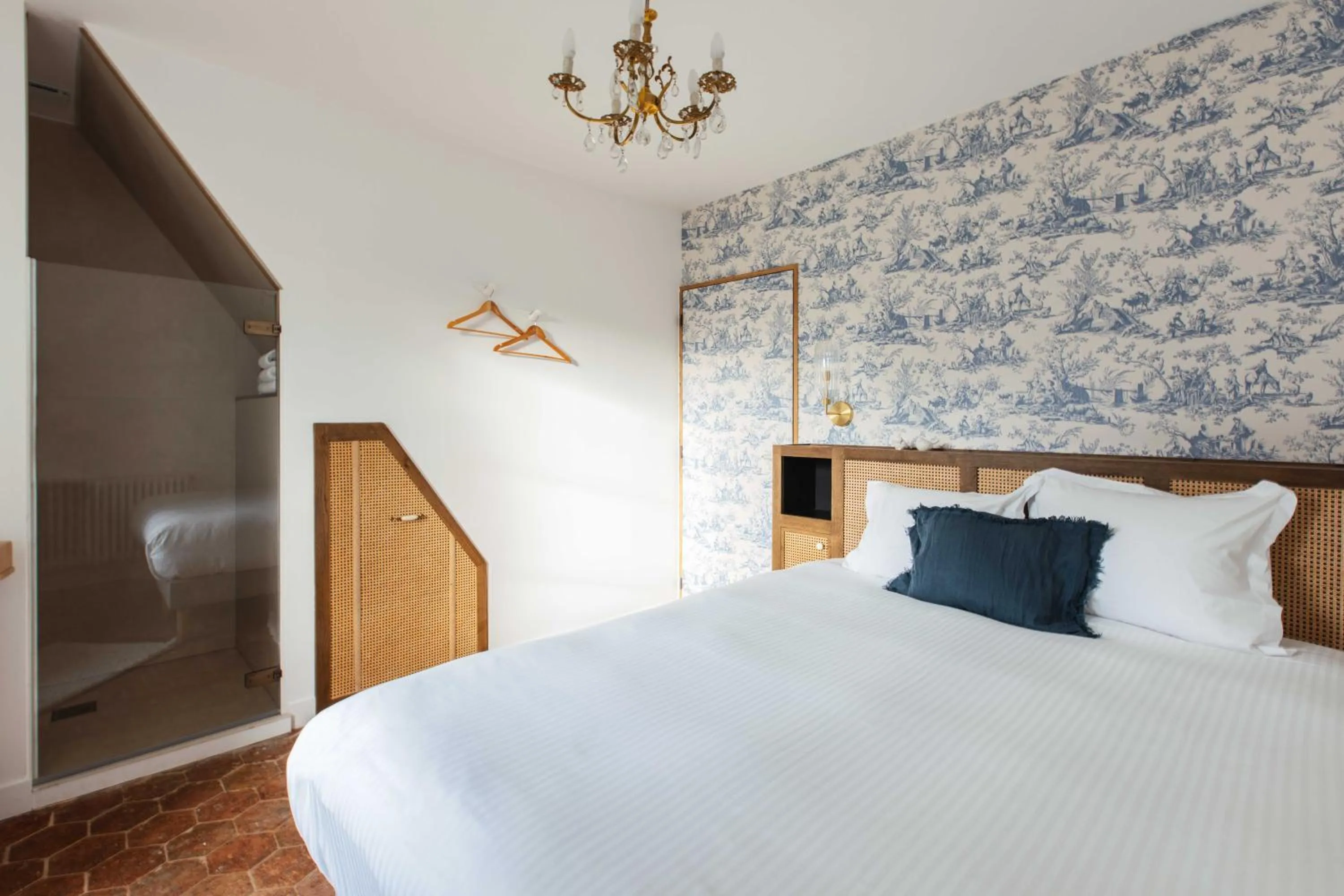 Bedroom, Bed in Château De La Bûcherie