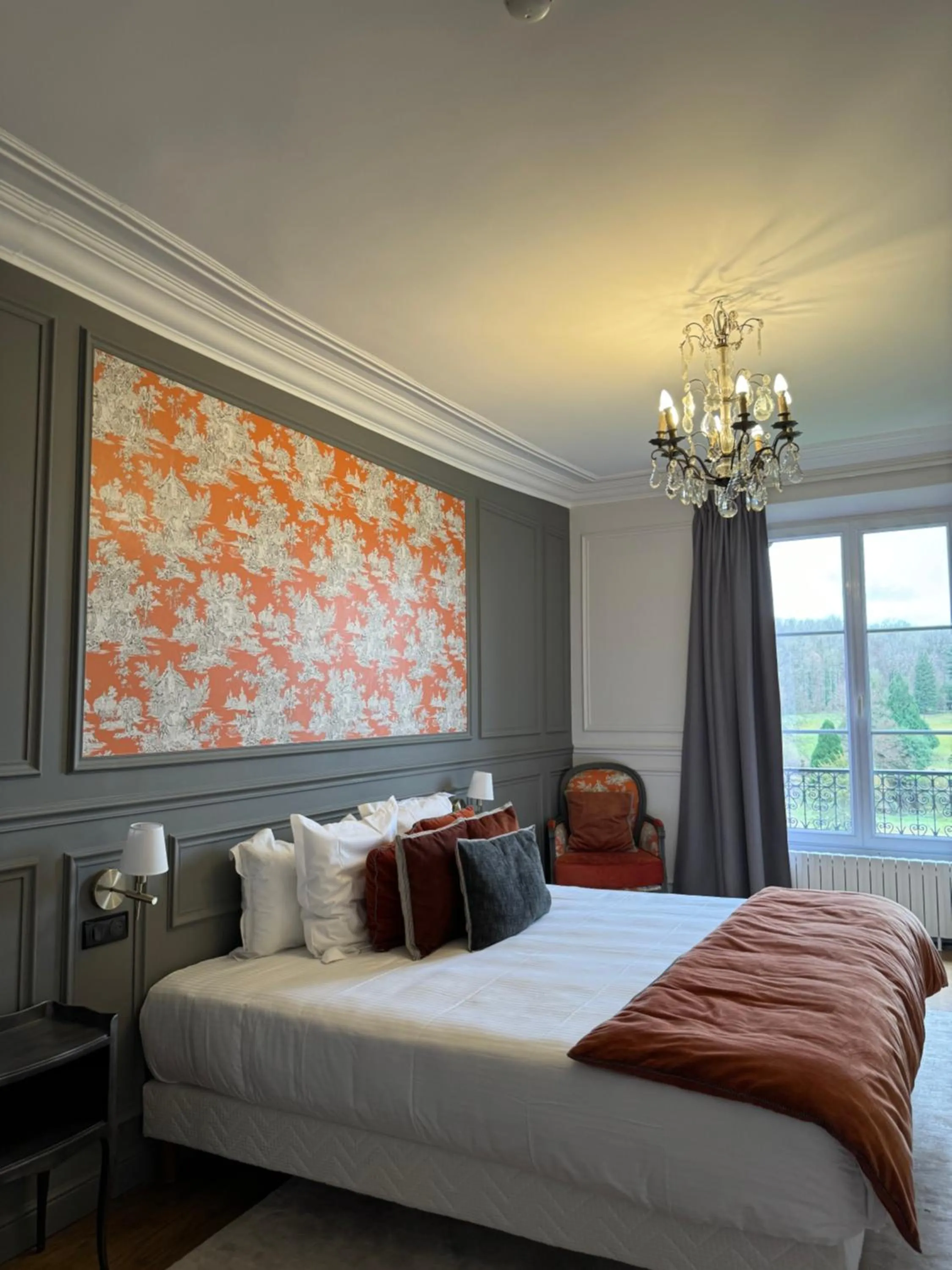 Bedroom, Bed in Château De La Bûcherie