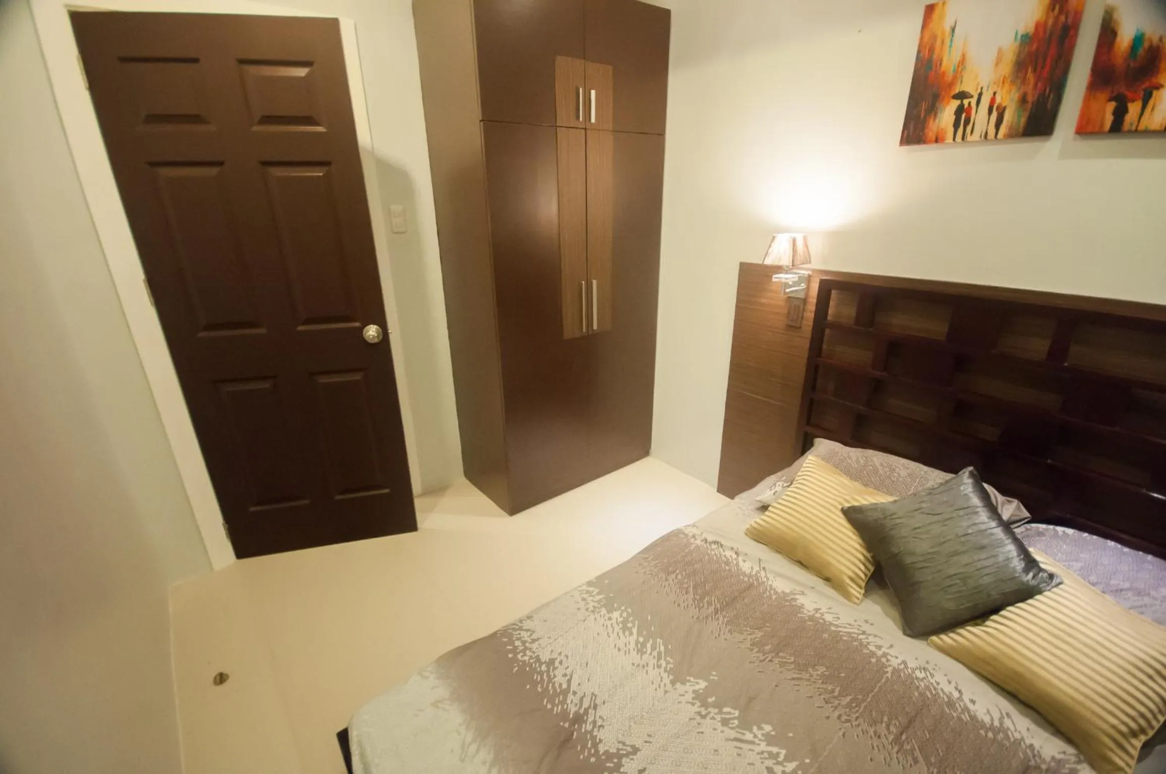 Bedroom, Bed in NF Suites