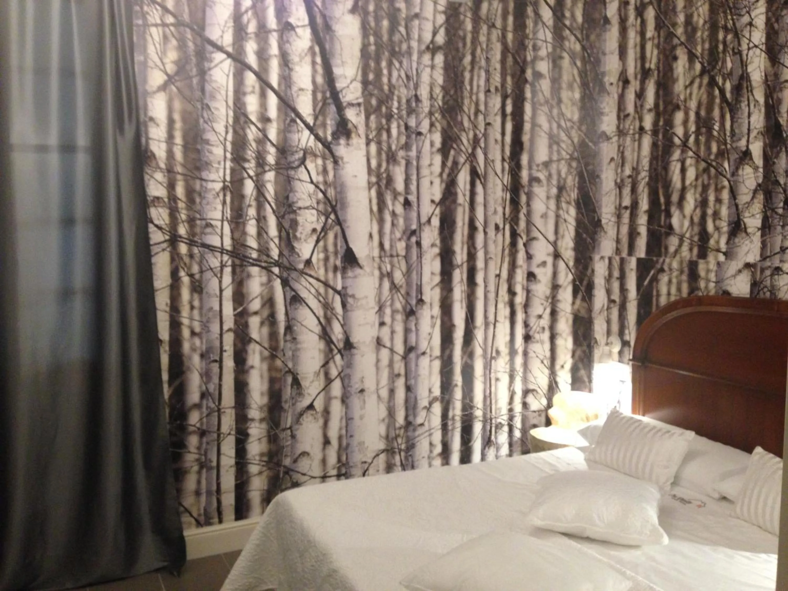 Bed in Hotel Can Ribalta