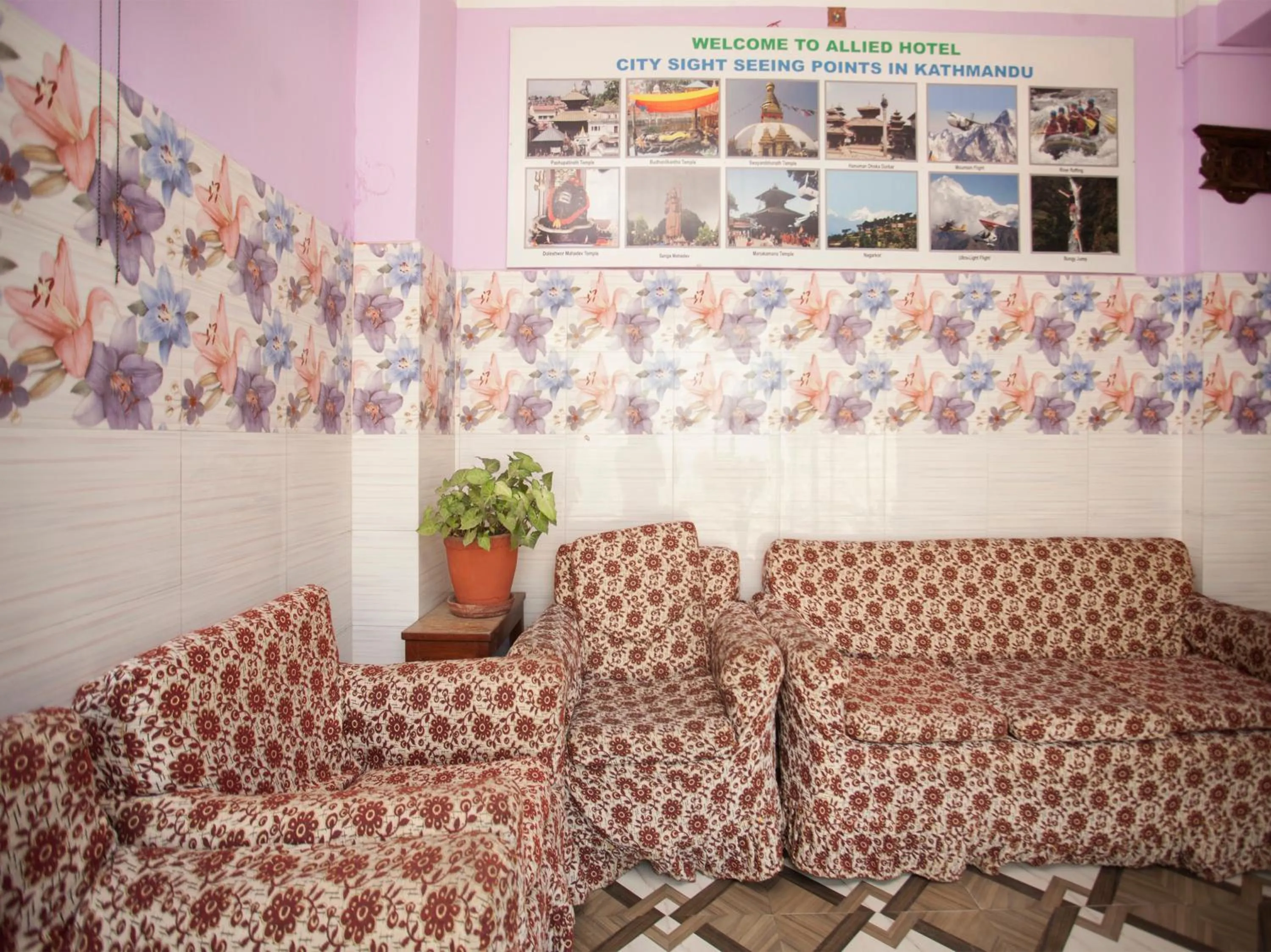 Living room in Allied Hotel