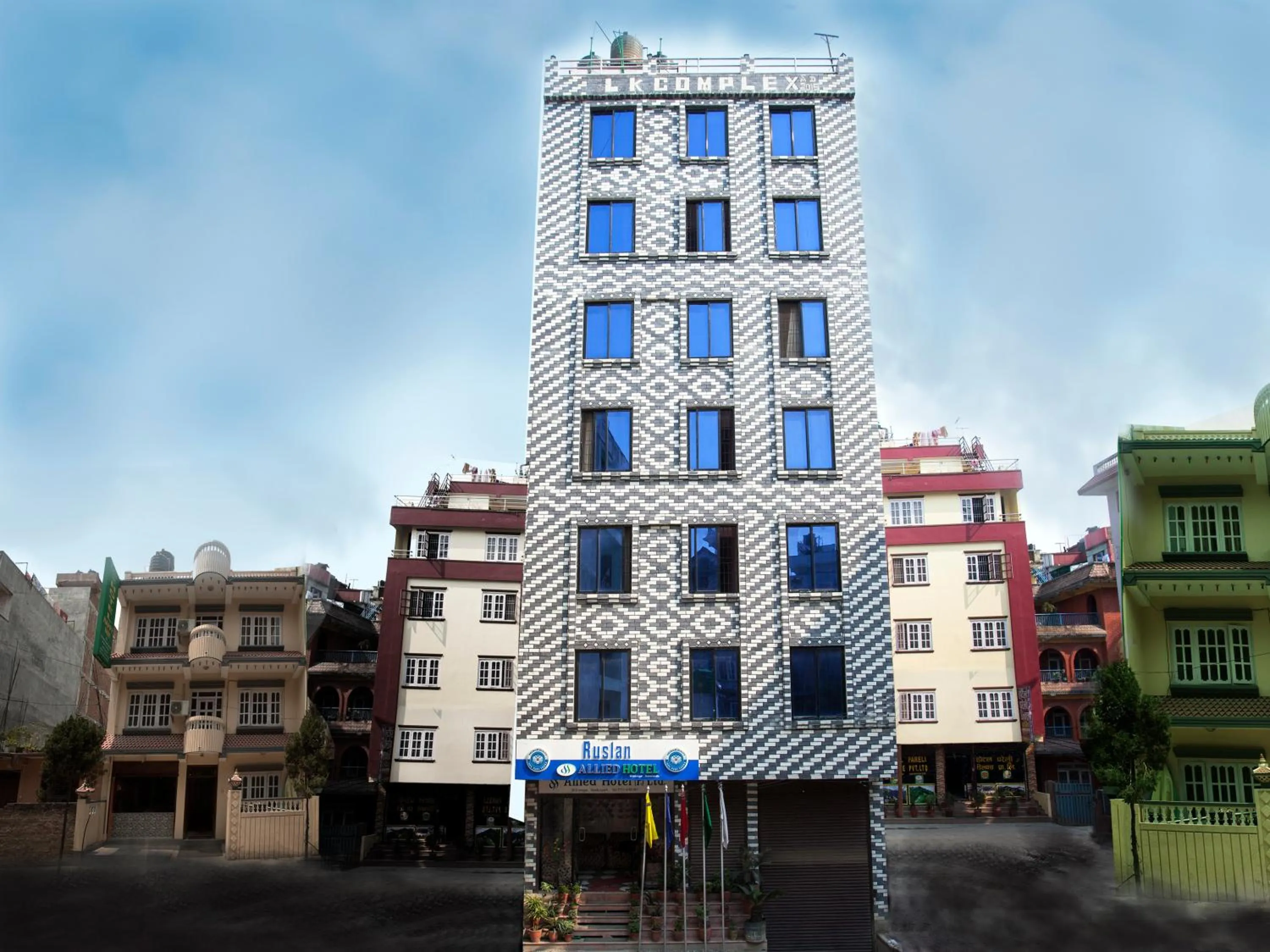 Facade/entrance in Allied Hotel