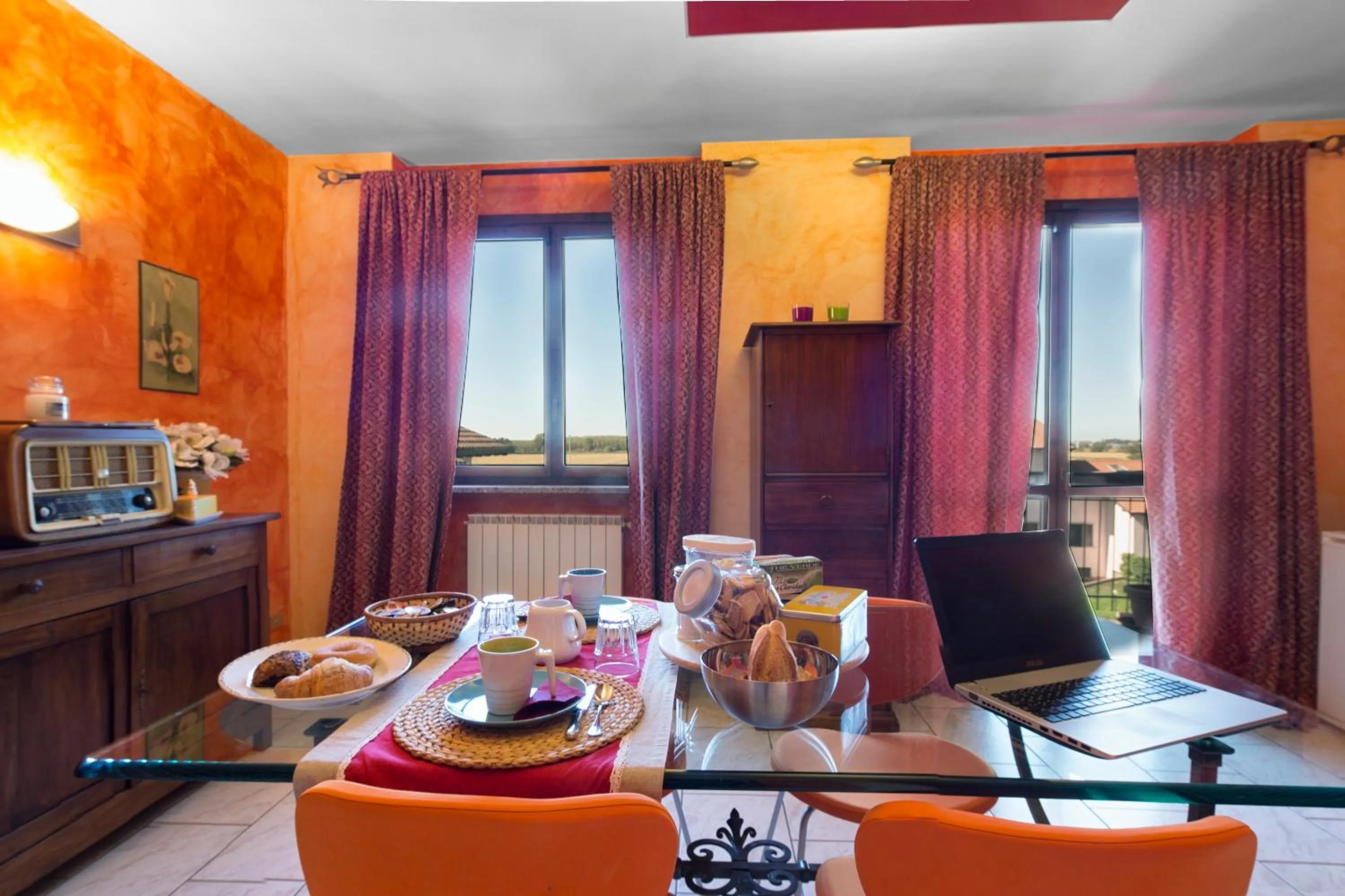 Seating area in La Casa Di Miele