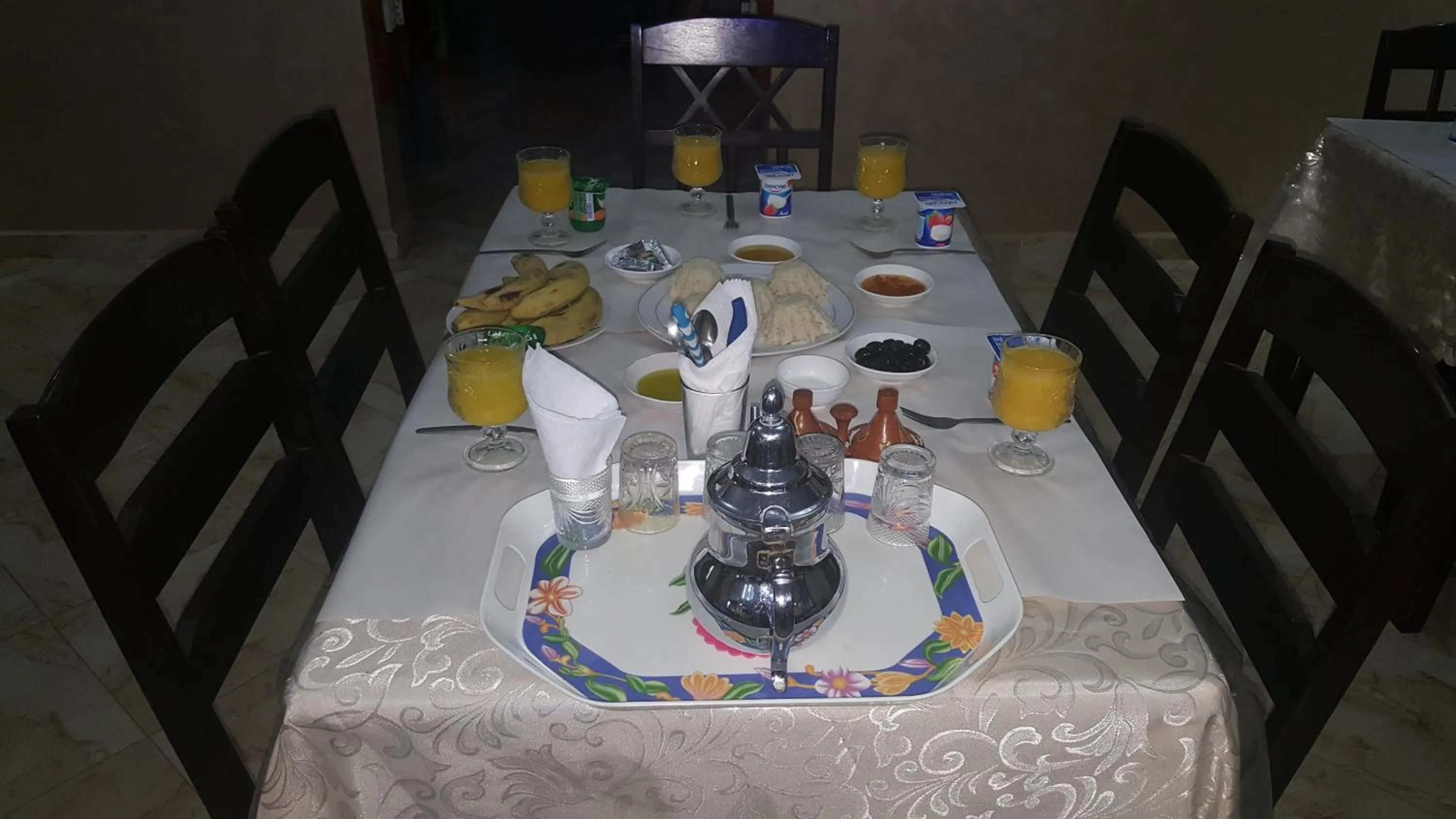 Breakfast in Hôtel Ajil Cascades D'ouzoud