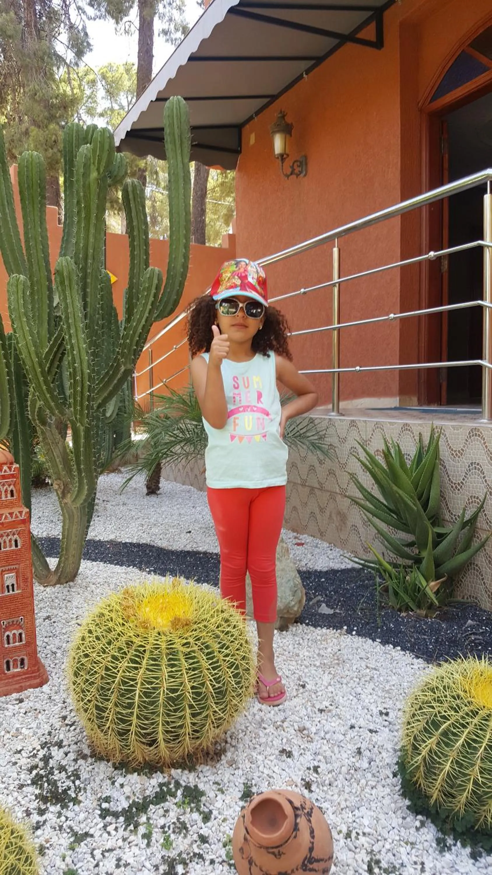 Garden in Hôtel Ajil Cascades D'ouzoud