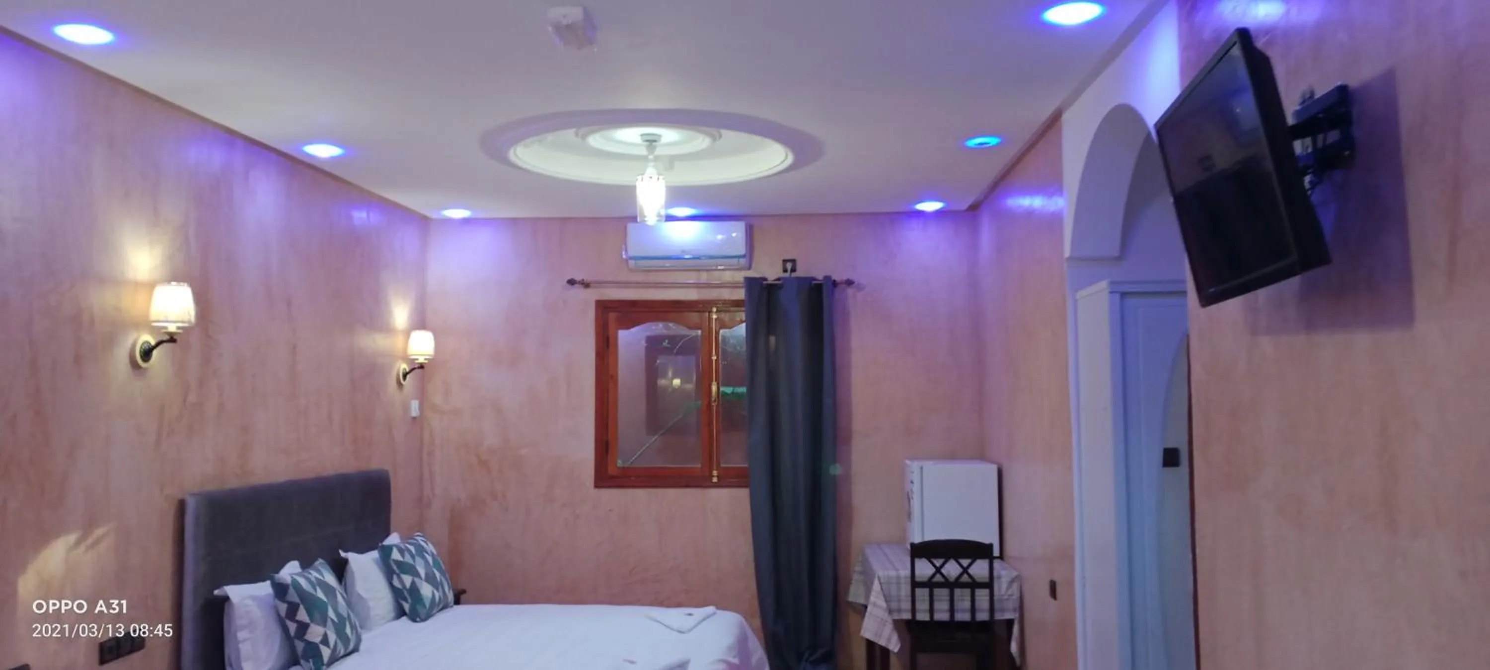 Bedroom, Bed in Hôtel Ajil Cascades D'ouzoud