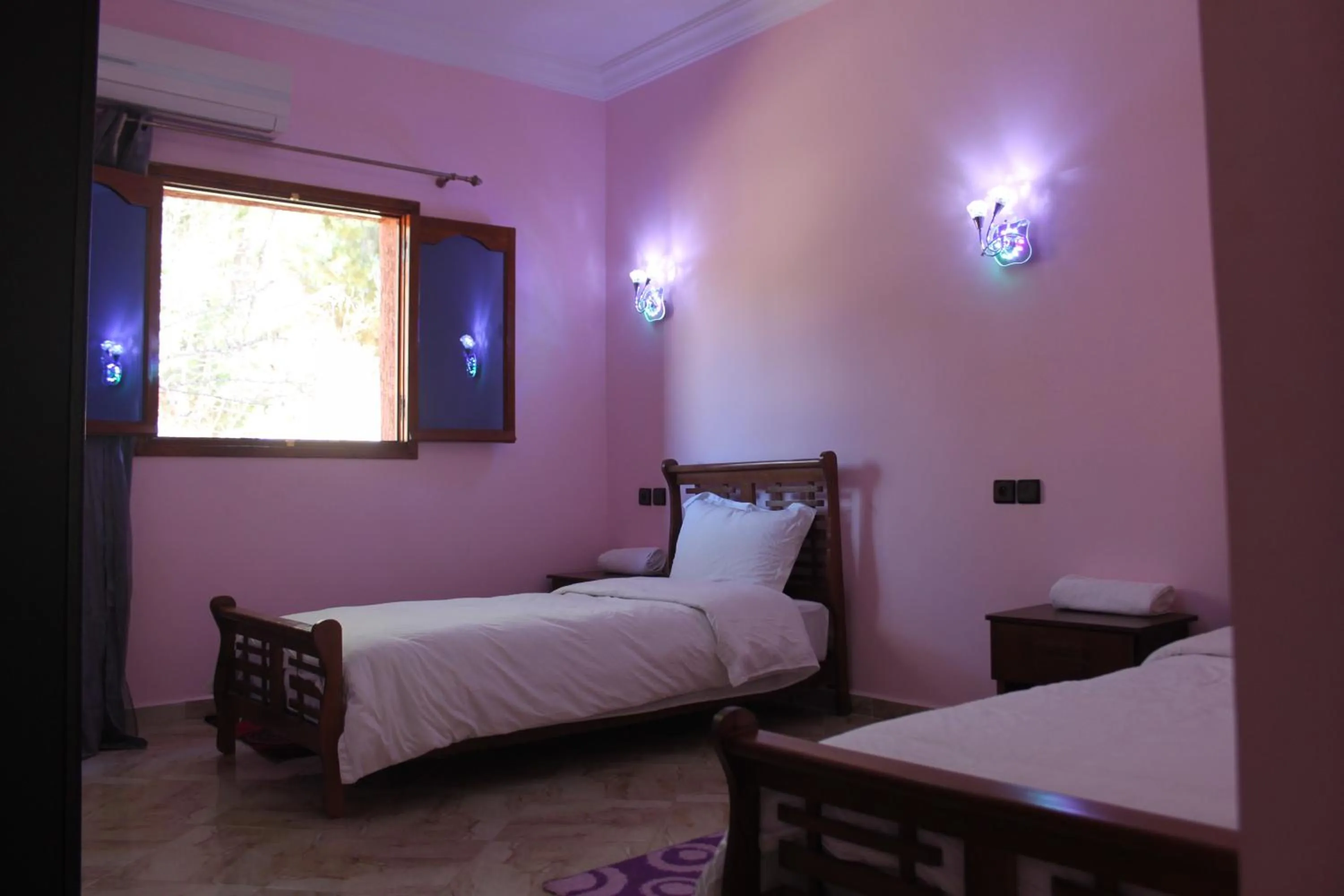 Bedroom, Bed in Hôtel Ajil Cascades D'ouzoud