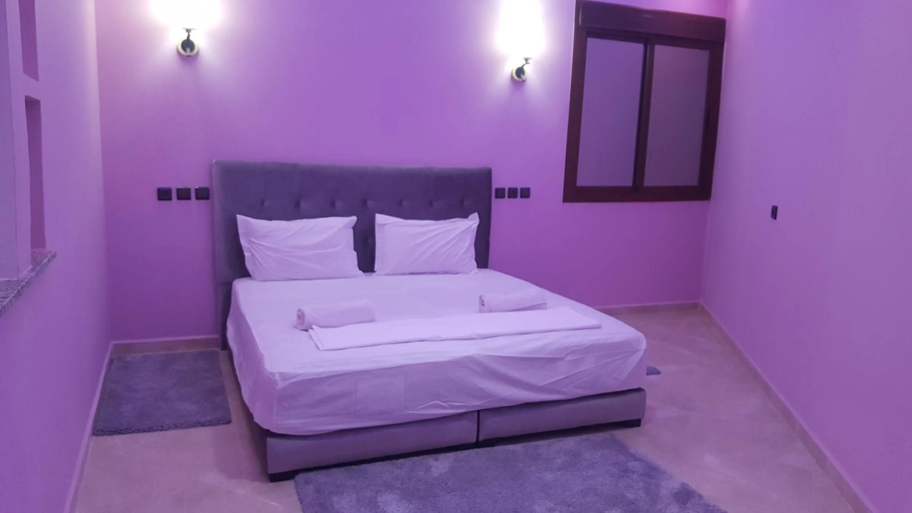 Bedroom, Bed in Hôtel Ajil Cascades D'ouzoud