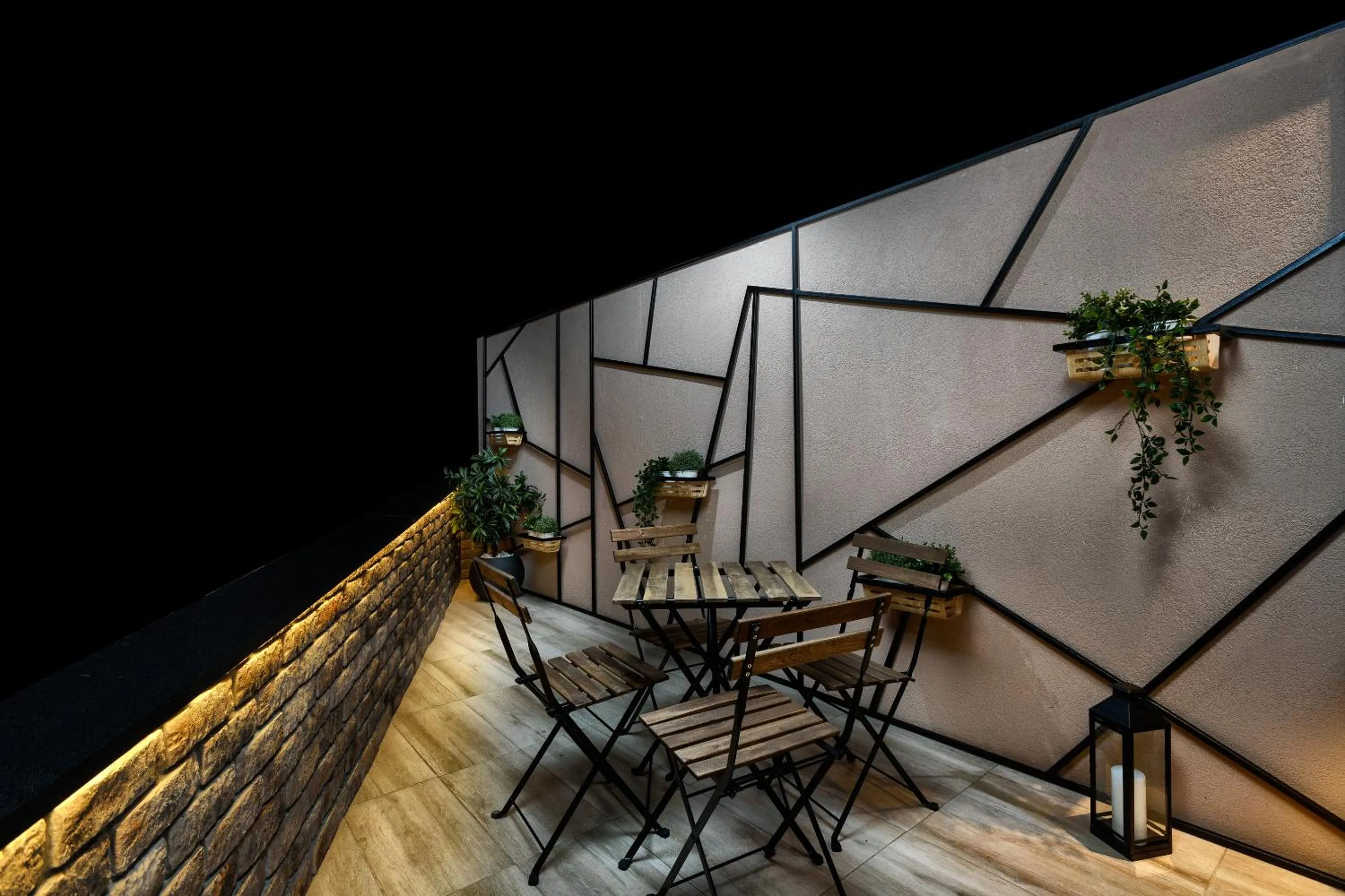 Patio in One Luxury Suites