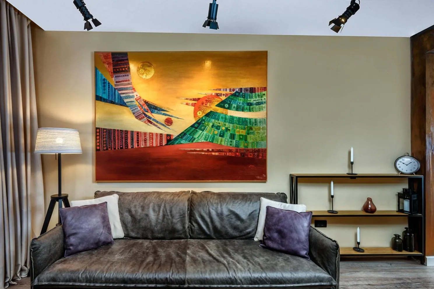 Living room in One Luxury Suites