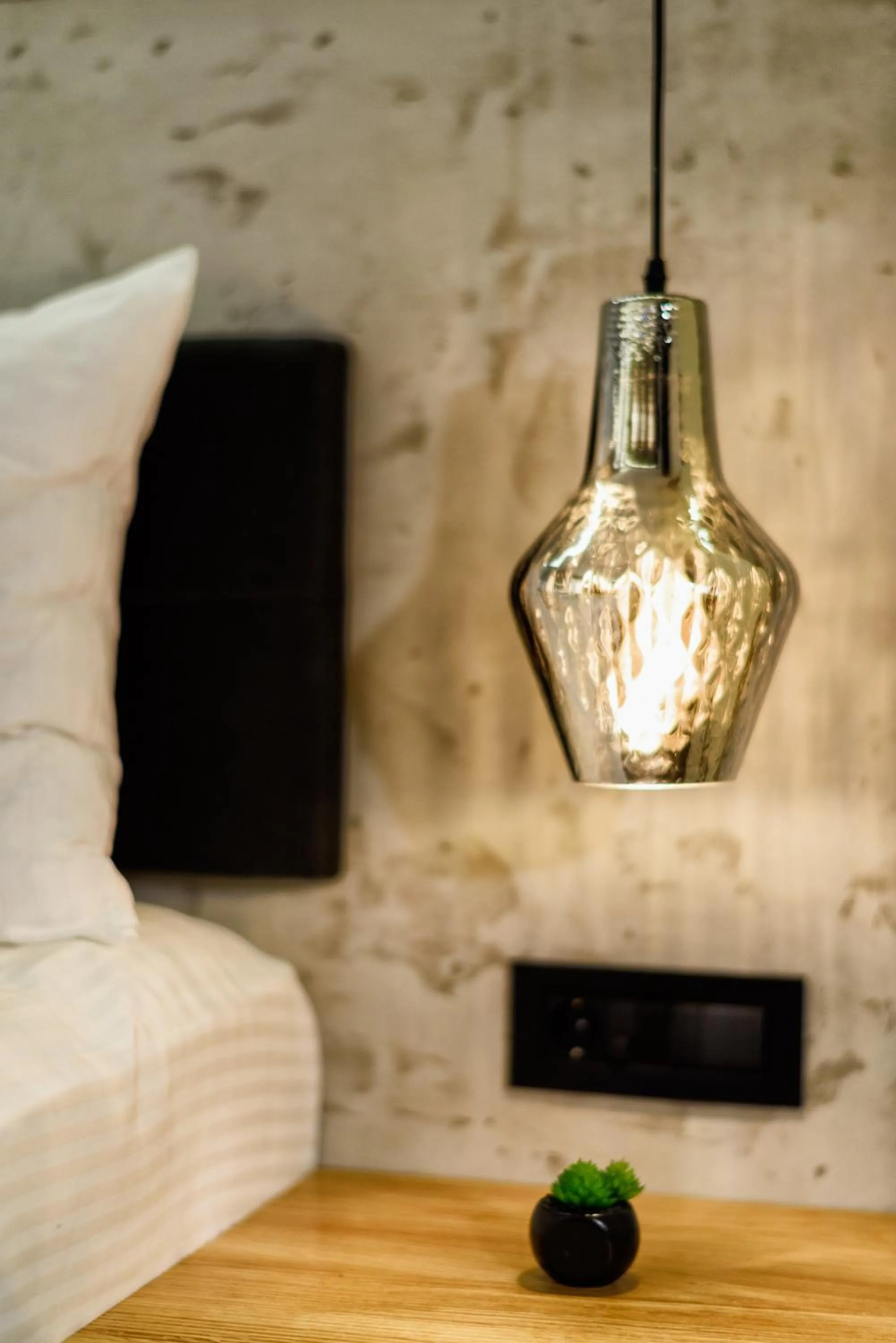 Decorative detail in One Luxury Suites