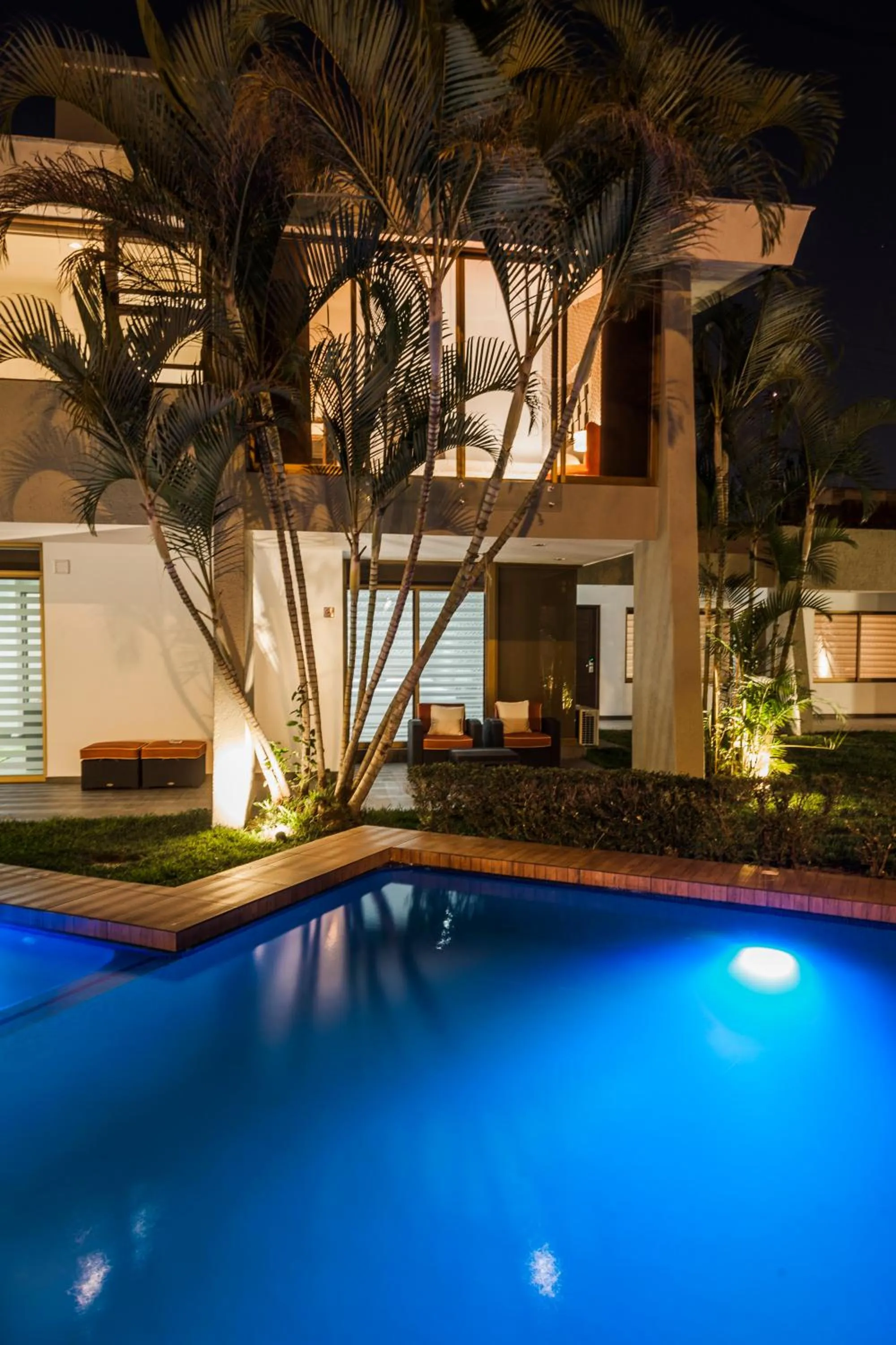 Swimming pool in Hotel Platino Expo Guadalajara