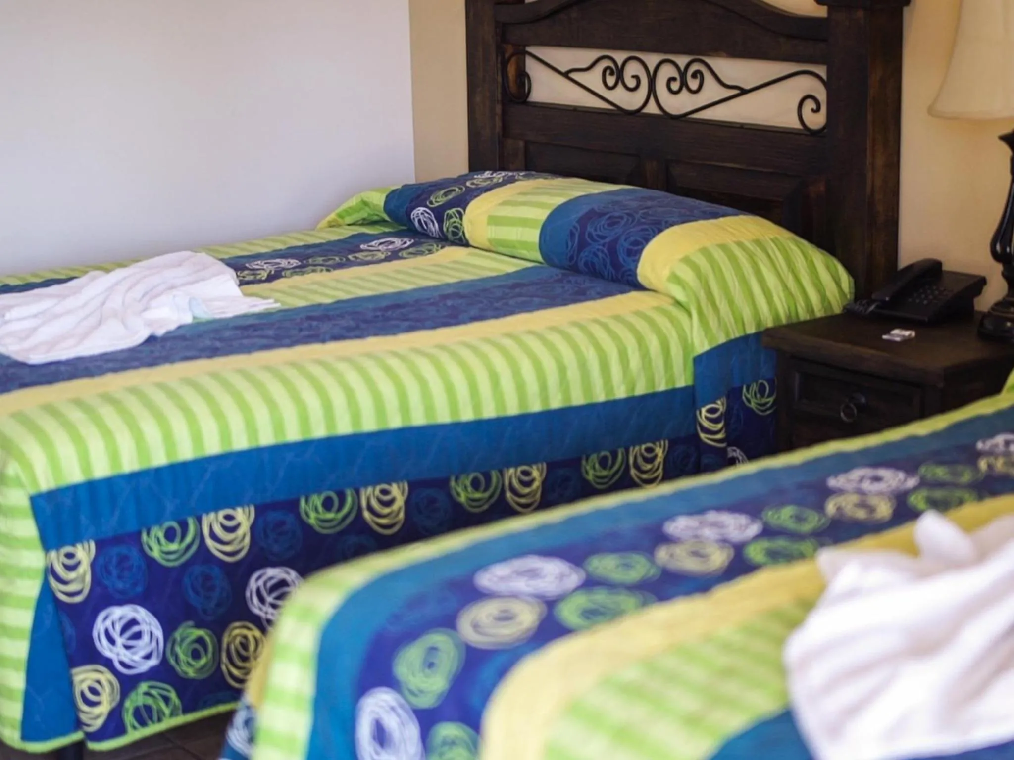 Bed in Hotel Puerto Libre