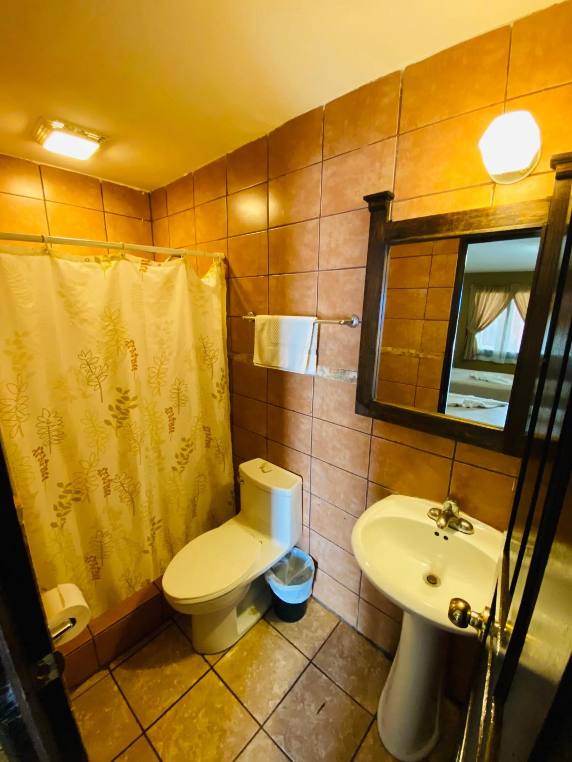 Bathroom in Hotel Puerto Libre