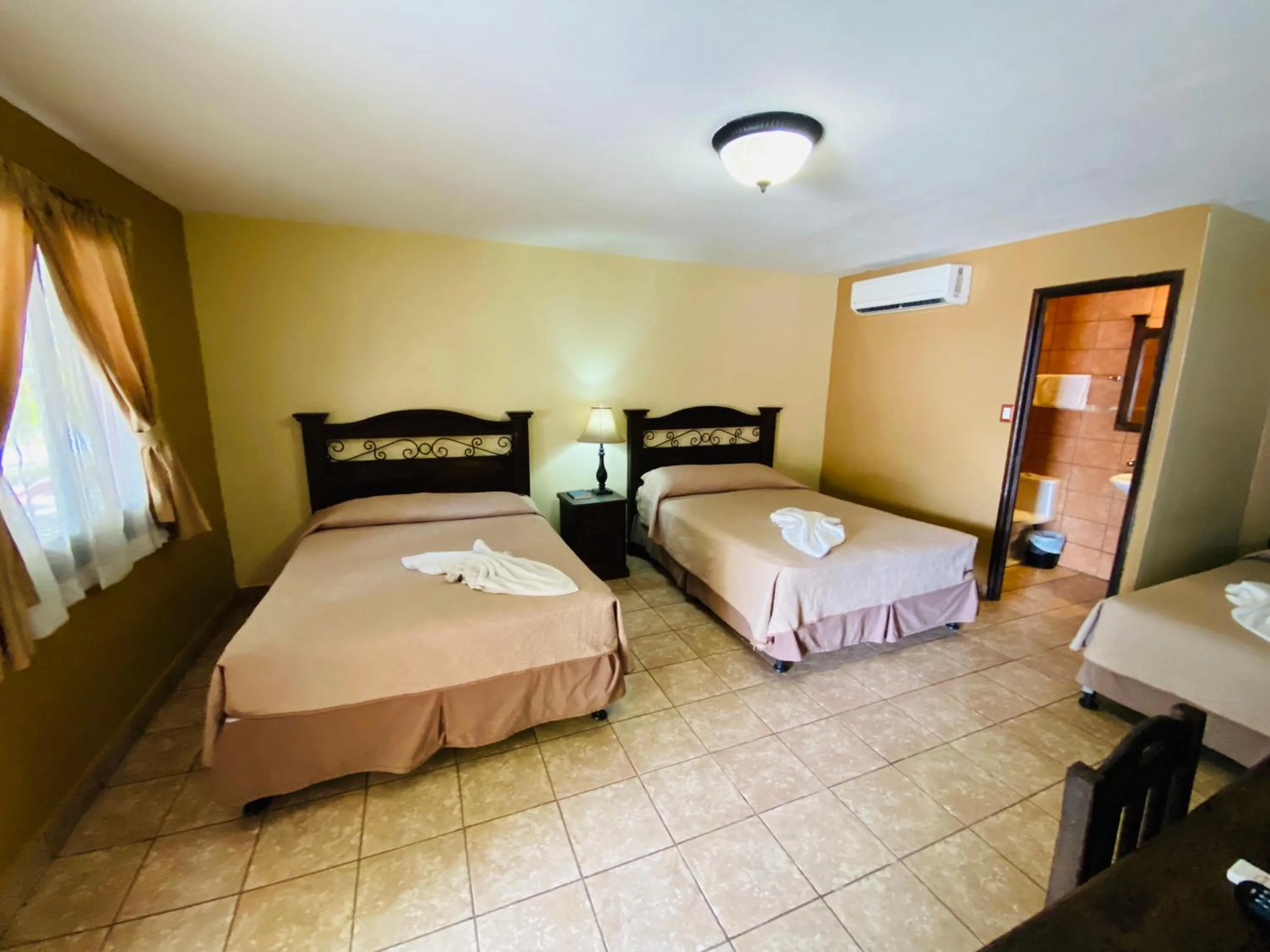 Bed in Hotel Puerto Libre