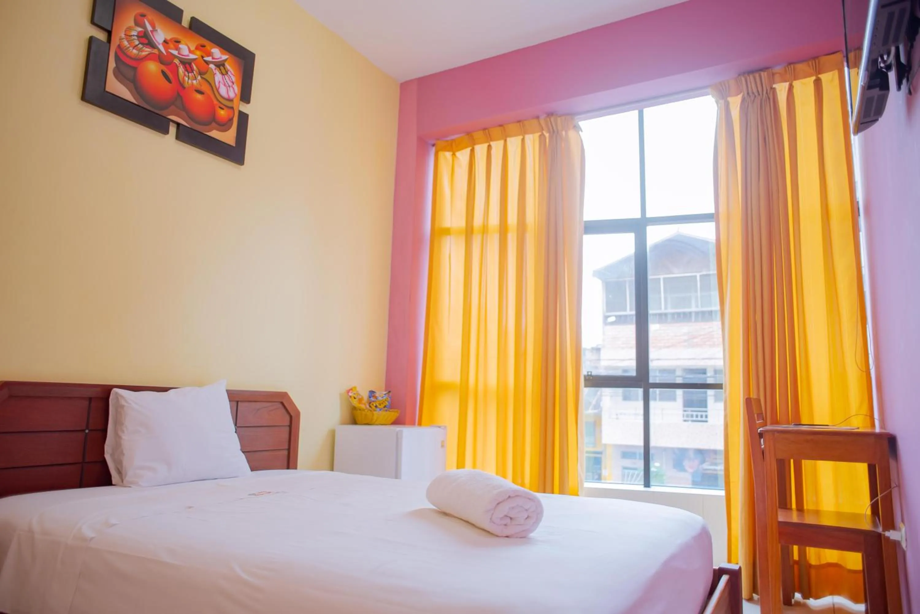 Photo of the whole room, Bed in Hotel Jhor Bush