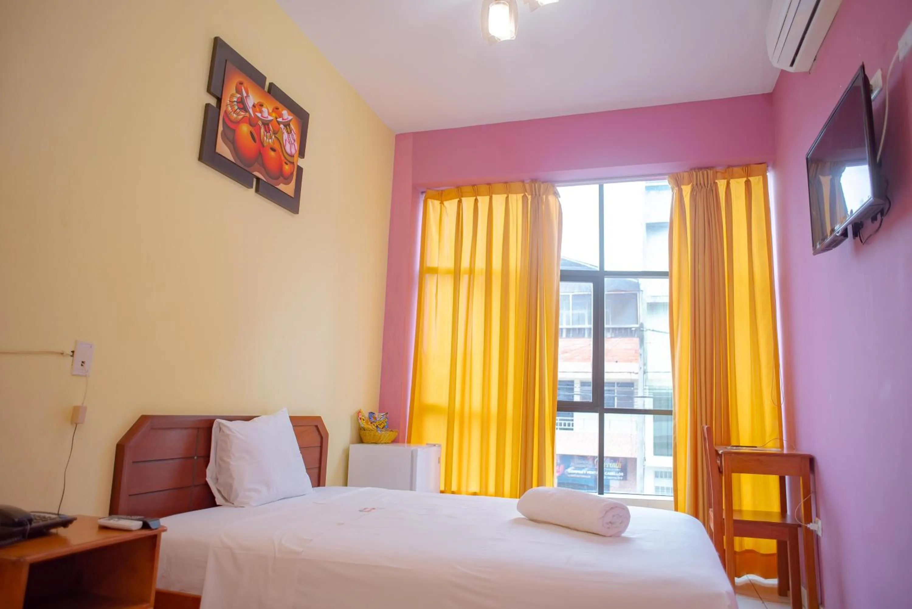 Photo of the whole room, Bed in Hotel Jhor Bush