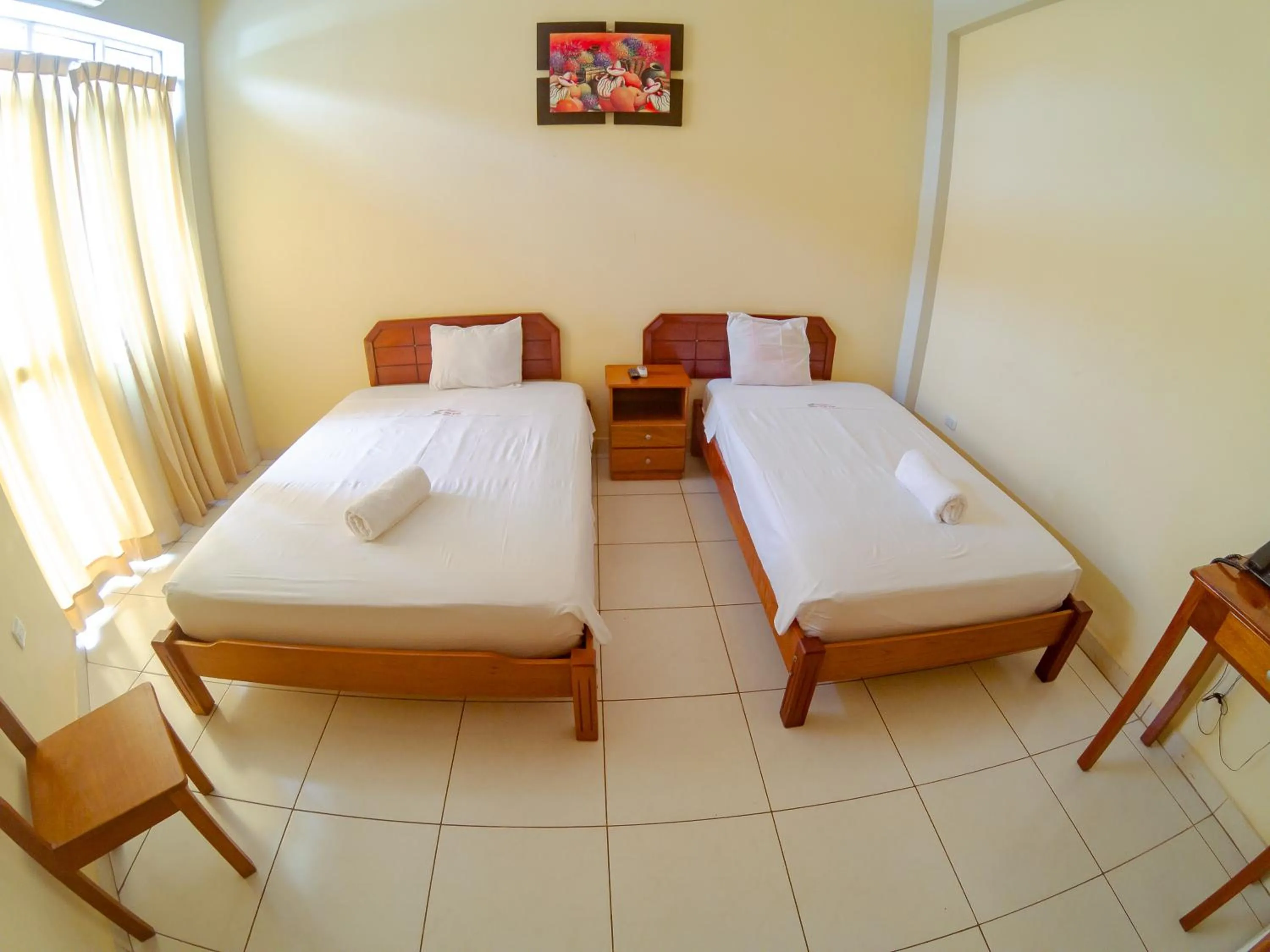 Photo of the whole room, Bed in Hotel Jhor Bush
