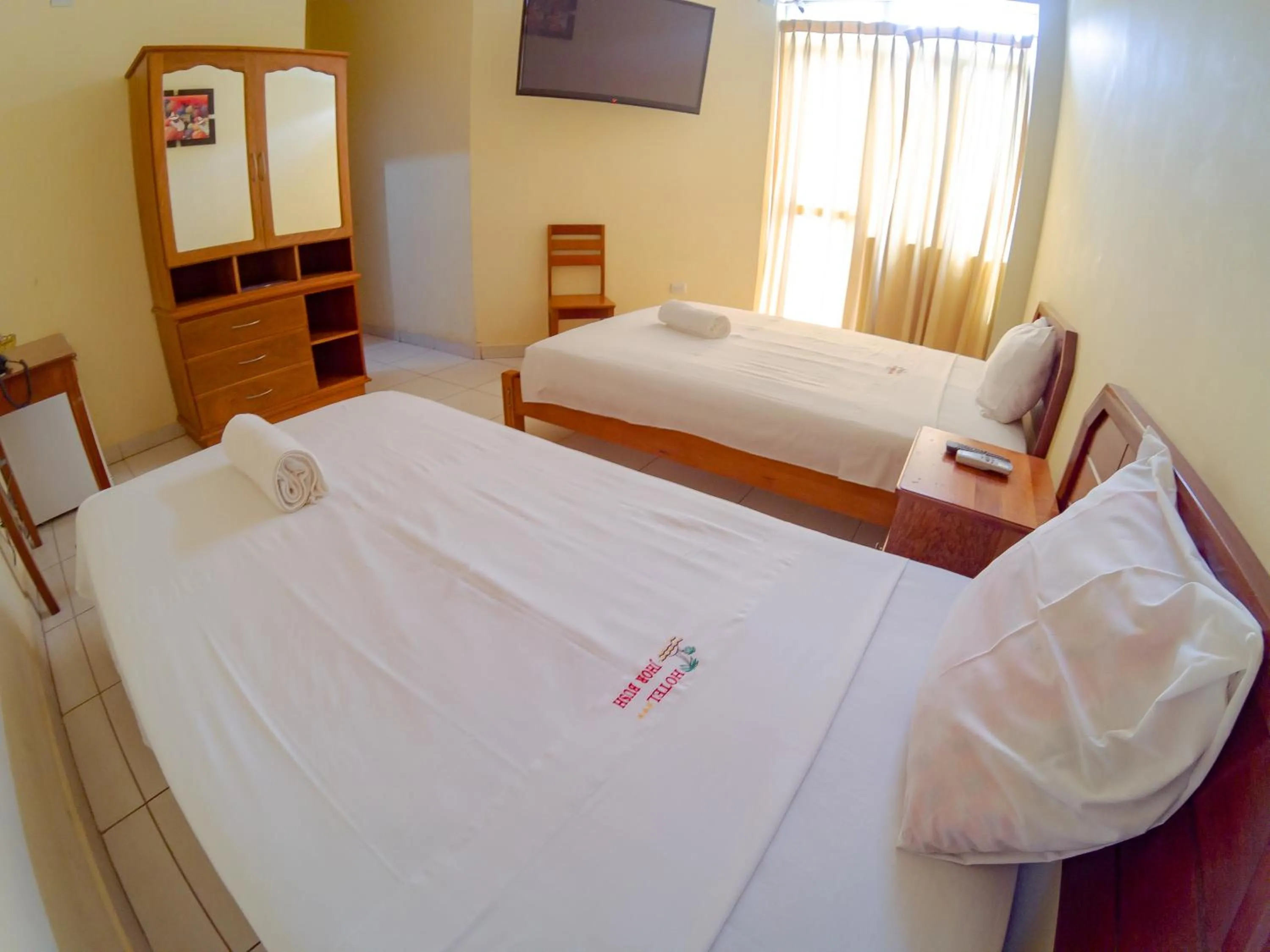 Photo of the whole room, Bed in Hotel Jhor Bush