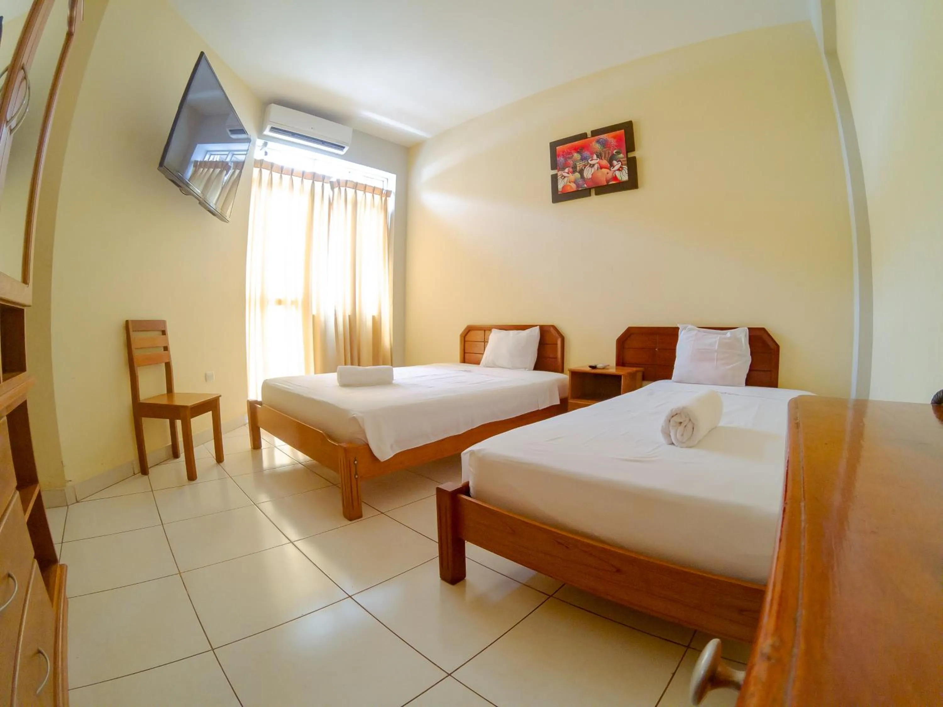 Photo of the whole room, Bed in Hotel Jhor Bush