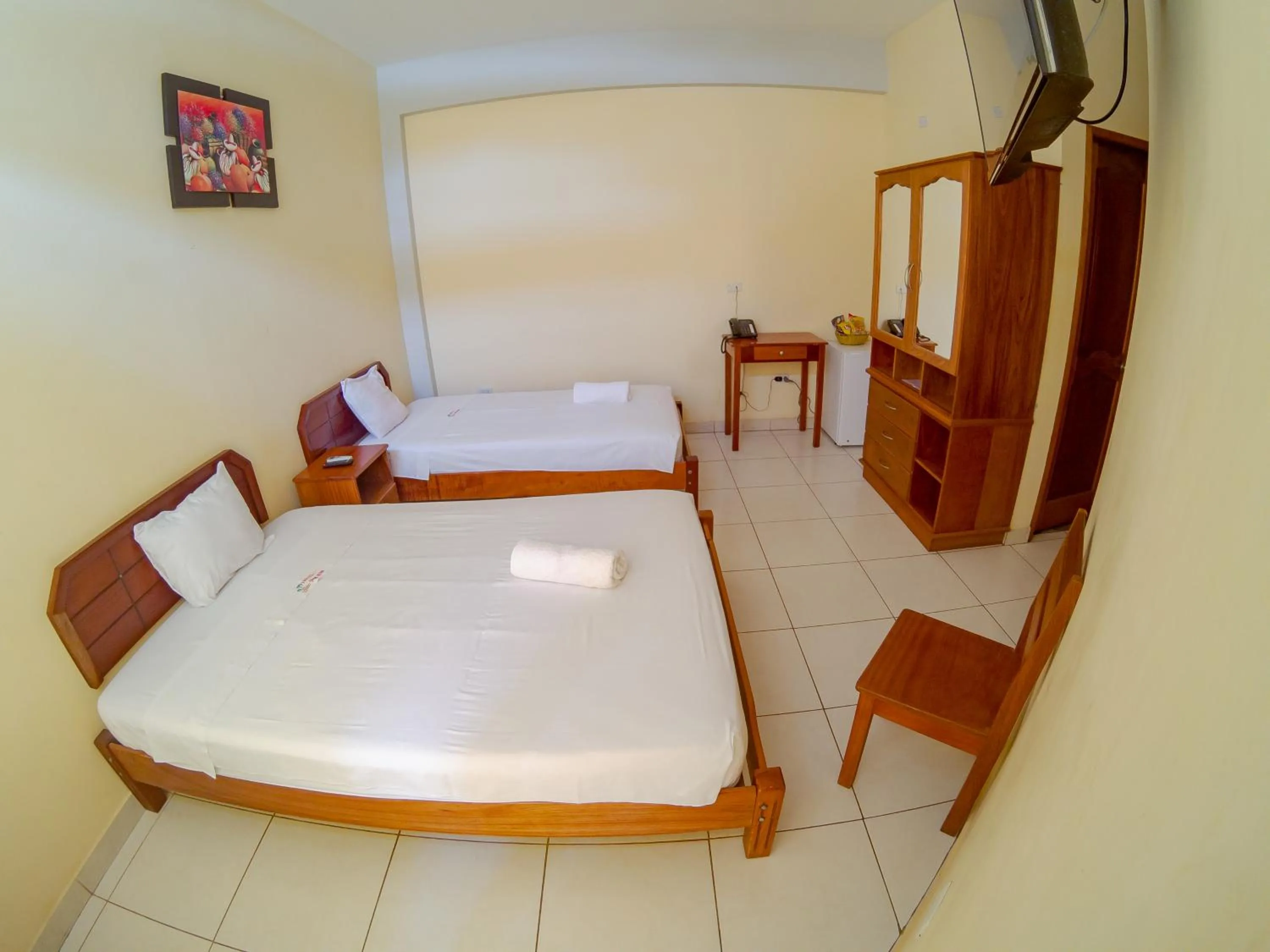 Photo of the whole room, Bed in Hotel Jhor Bush