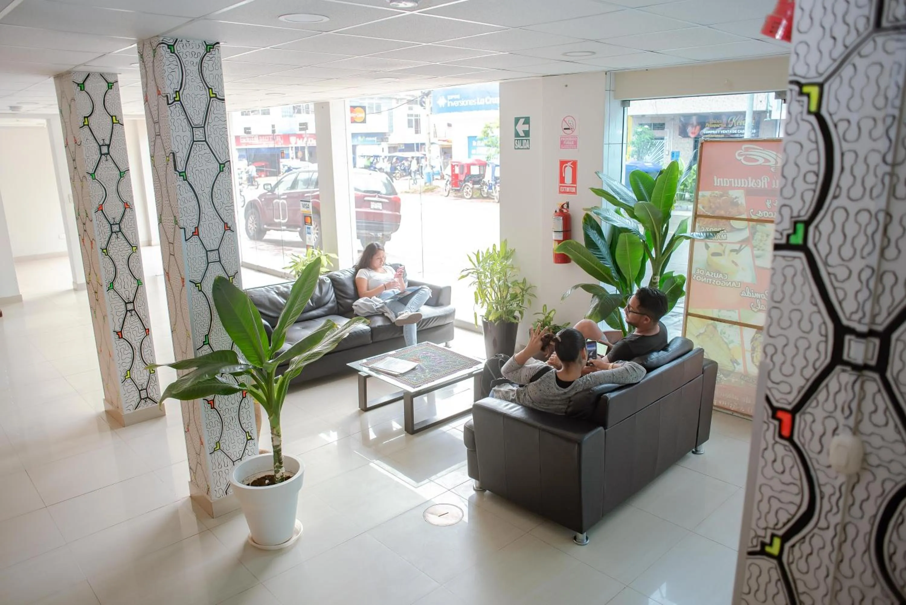 Lobby or reception in Hotel Jhor Bush