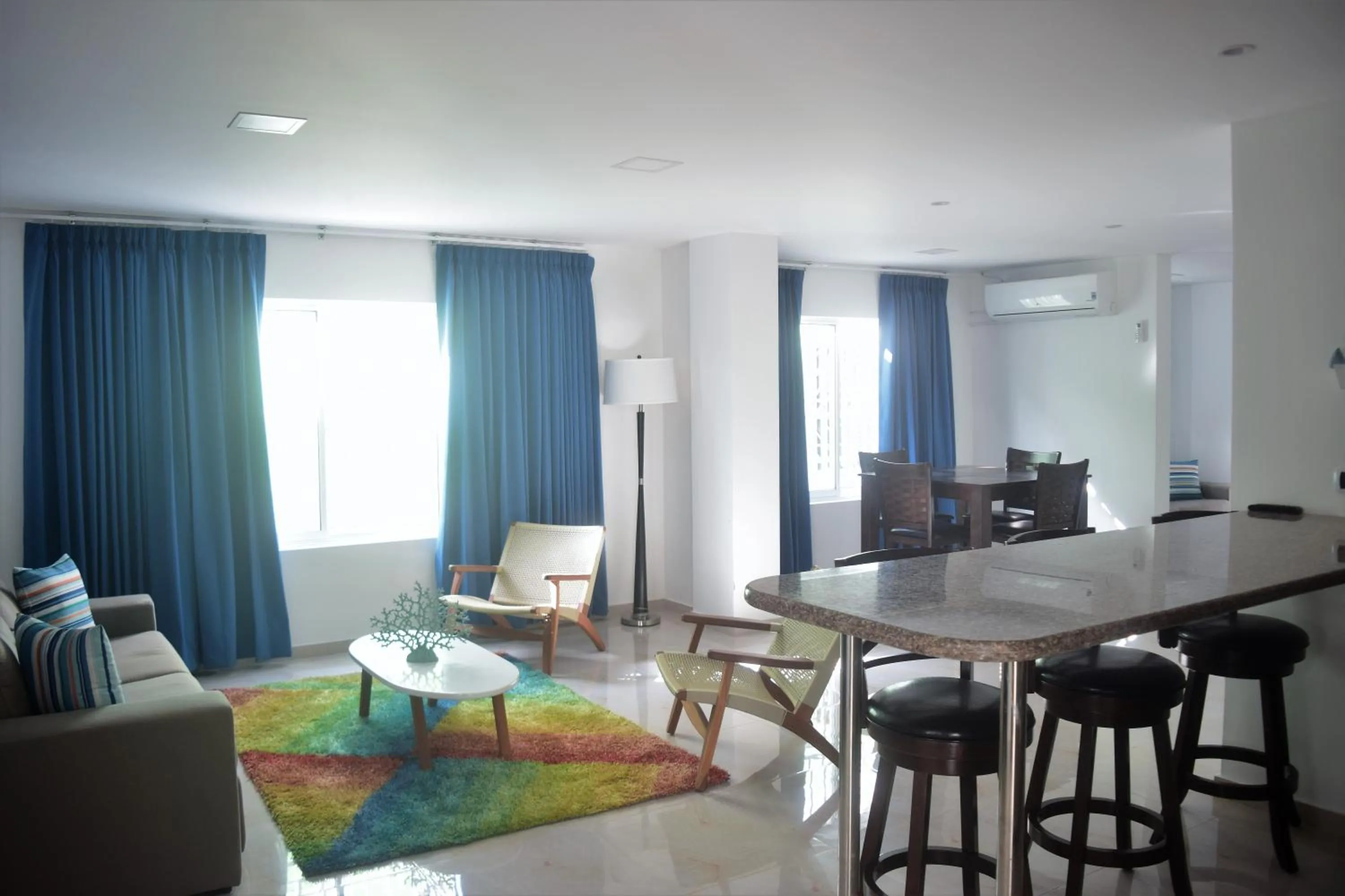 Living room in Sea Colors Apartments