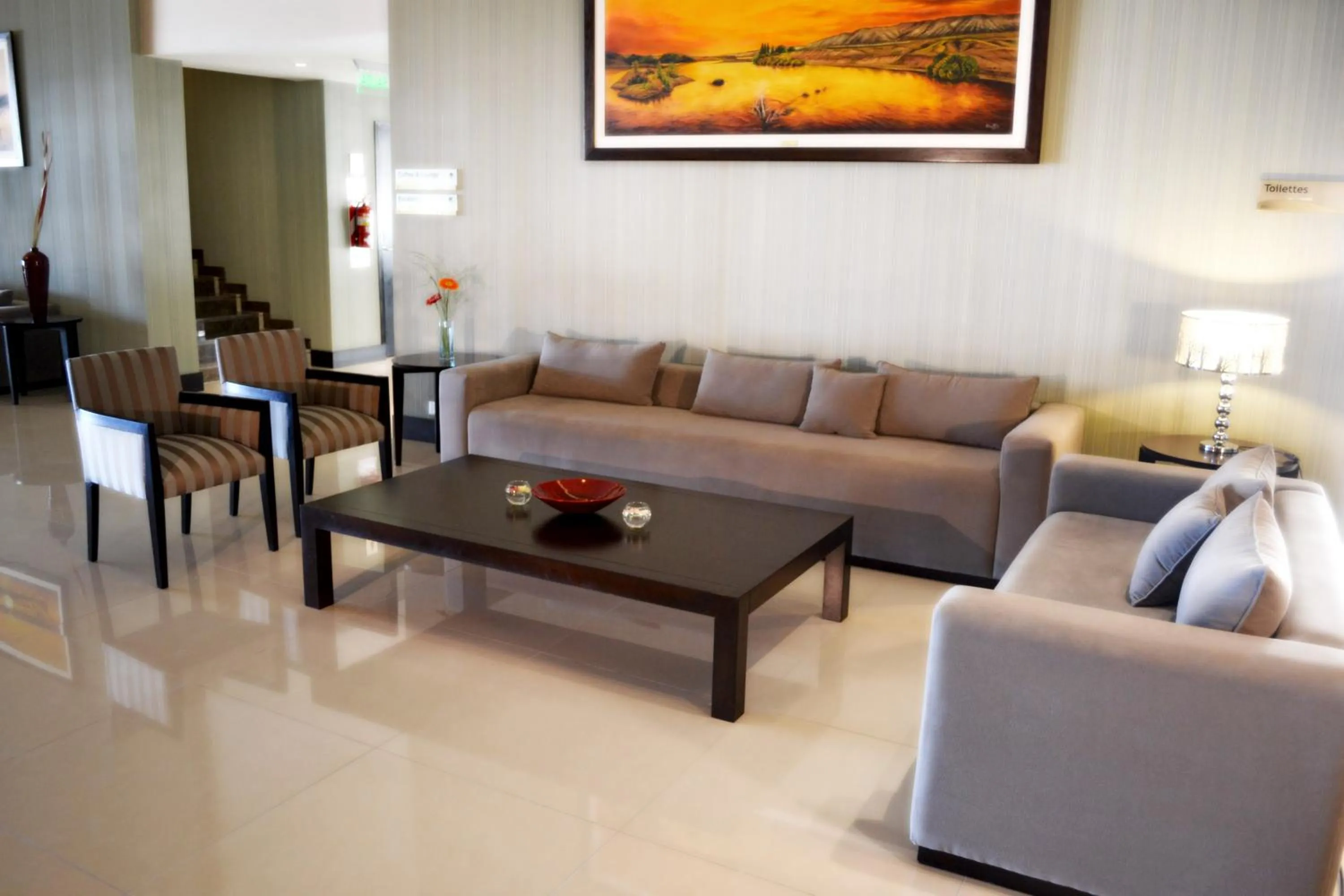 Lobby or reception in Hotel y Casino Del Río - General Roca