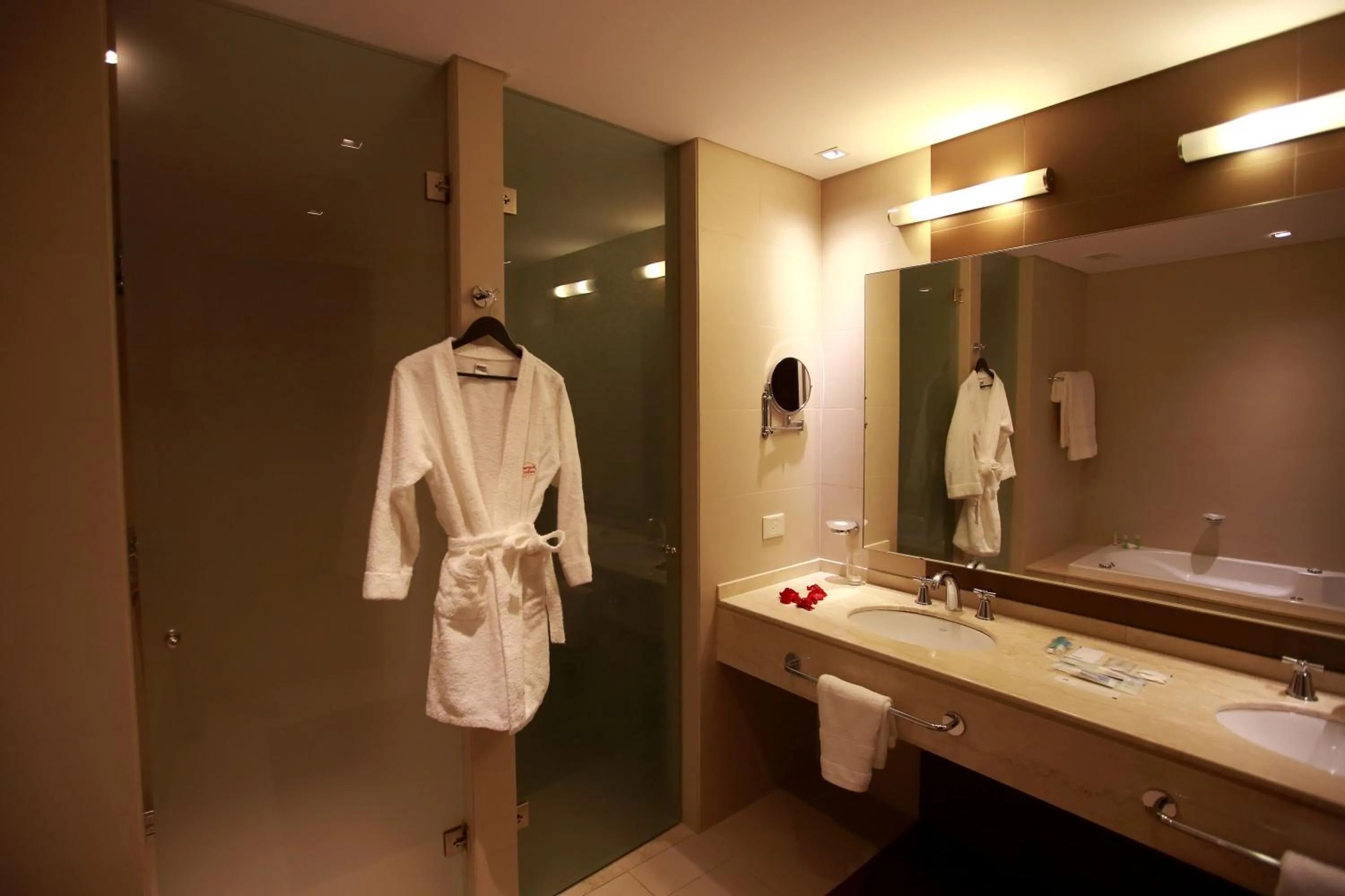 Bathroom in Hotel y Casino Del Río - General Roca