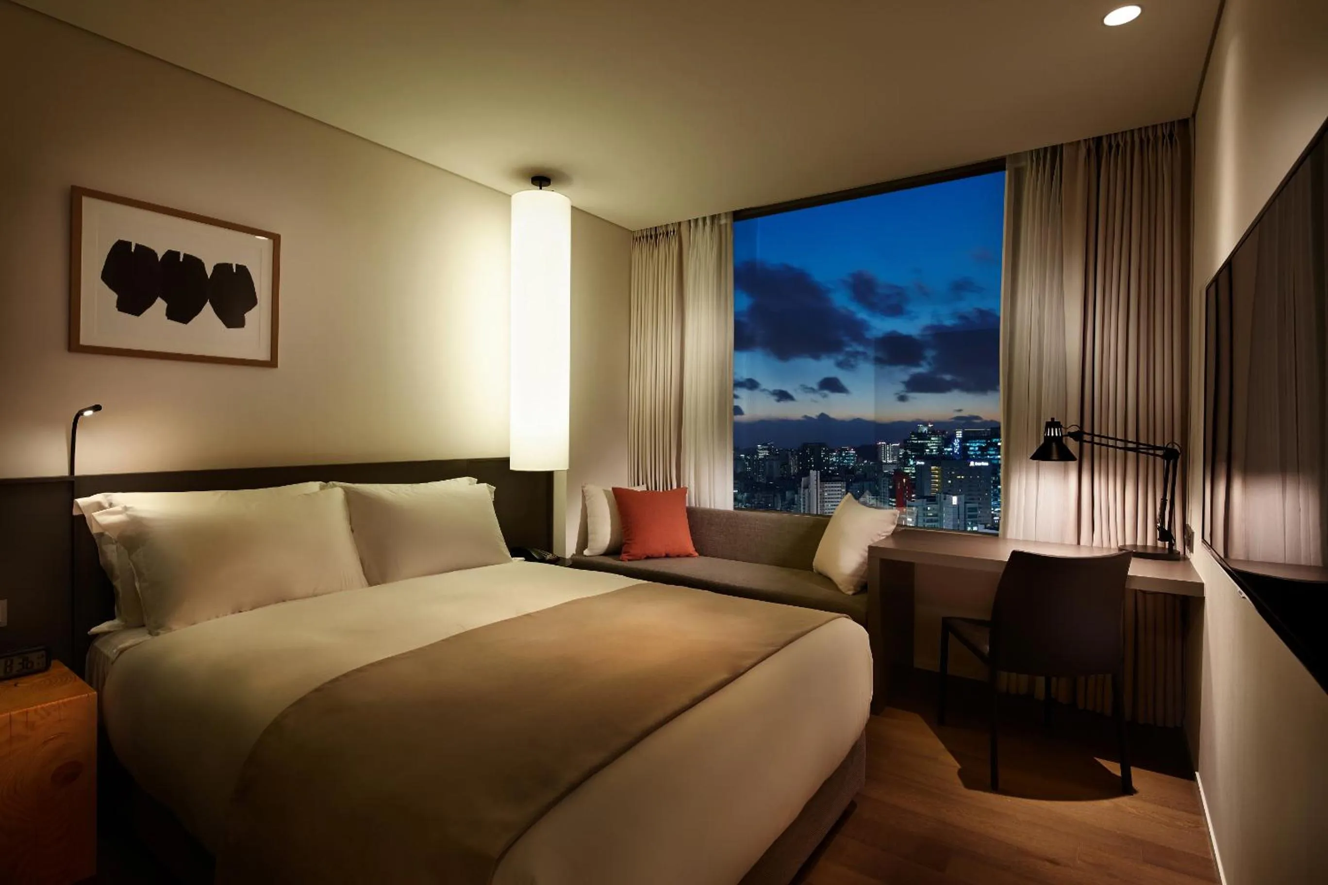 Bedroom, Bed in Shilla Stay Guro - Guro Digital Complex Station