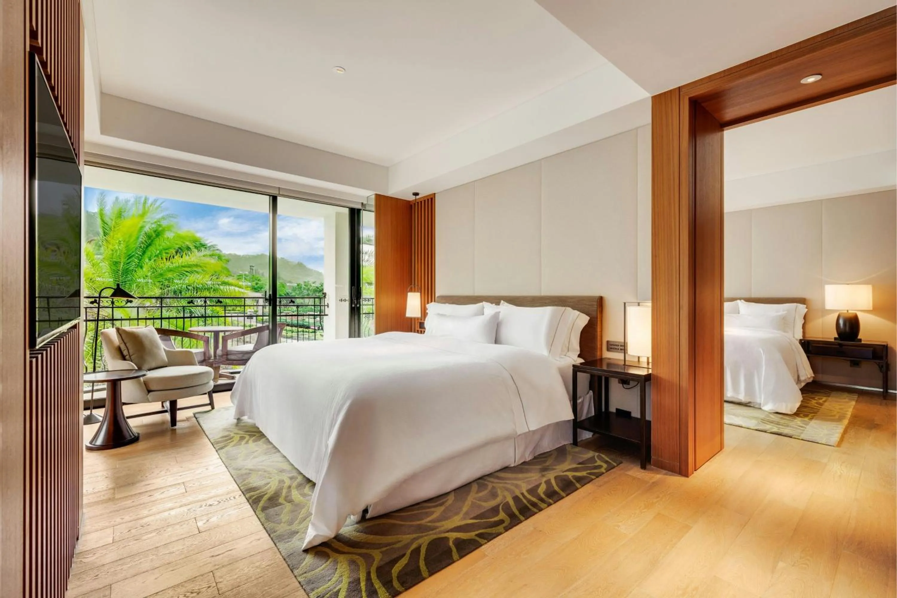 Photo of the whole room, Bed in The Westin Tashee Resort, Taoyuan