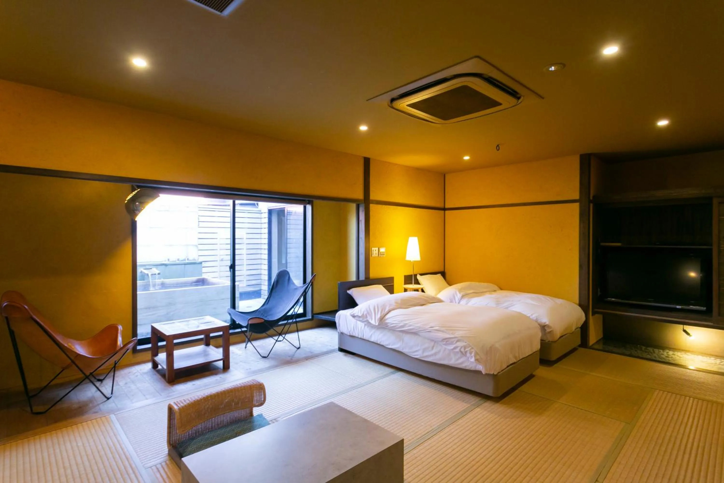 Bed in Ryokan Yoshidaya