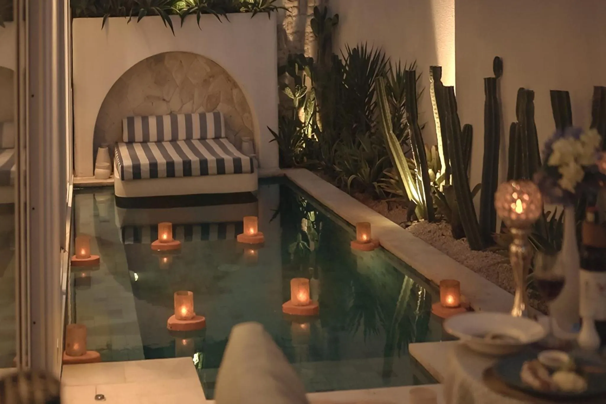 Pool view in Aleva Villa Seminyak by Ini Vie Hospitality