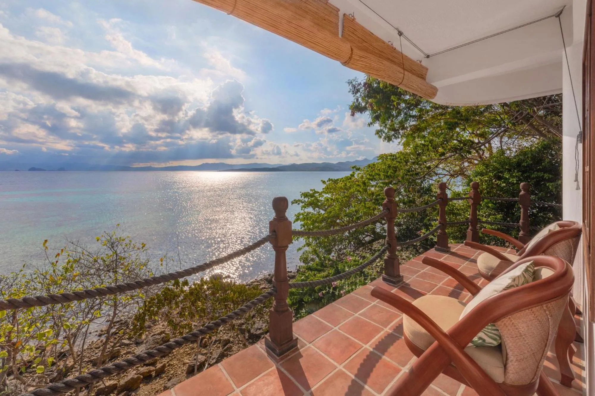 Balcony/Terrace in NoaNoa Private Island