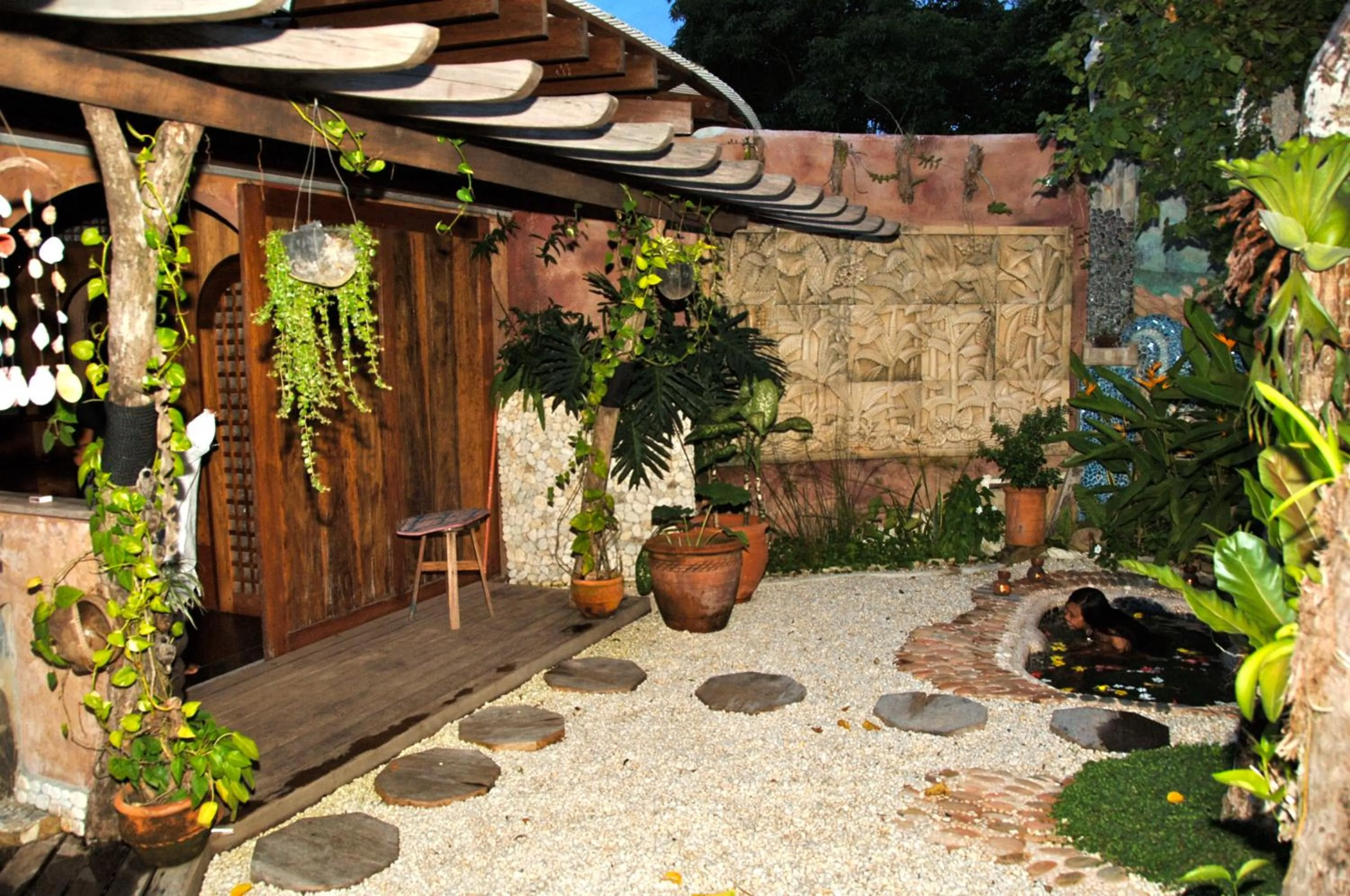 Hot Tub in NoaNoa Private Island
