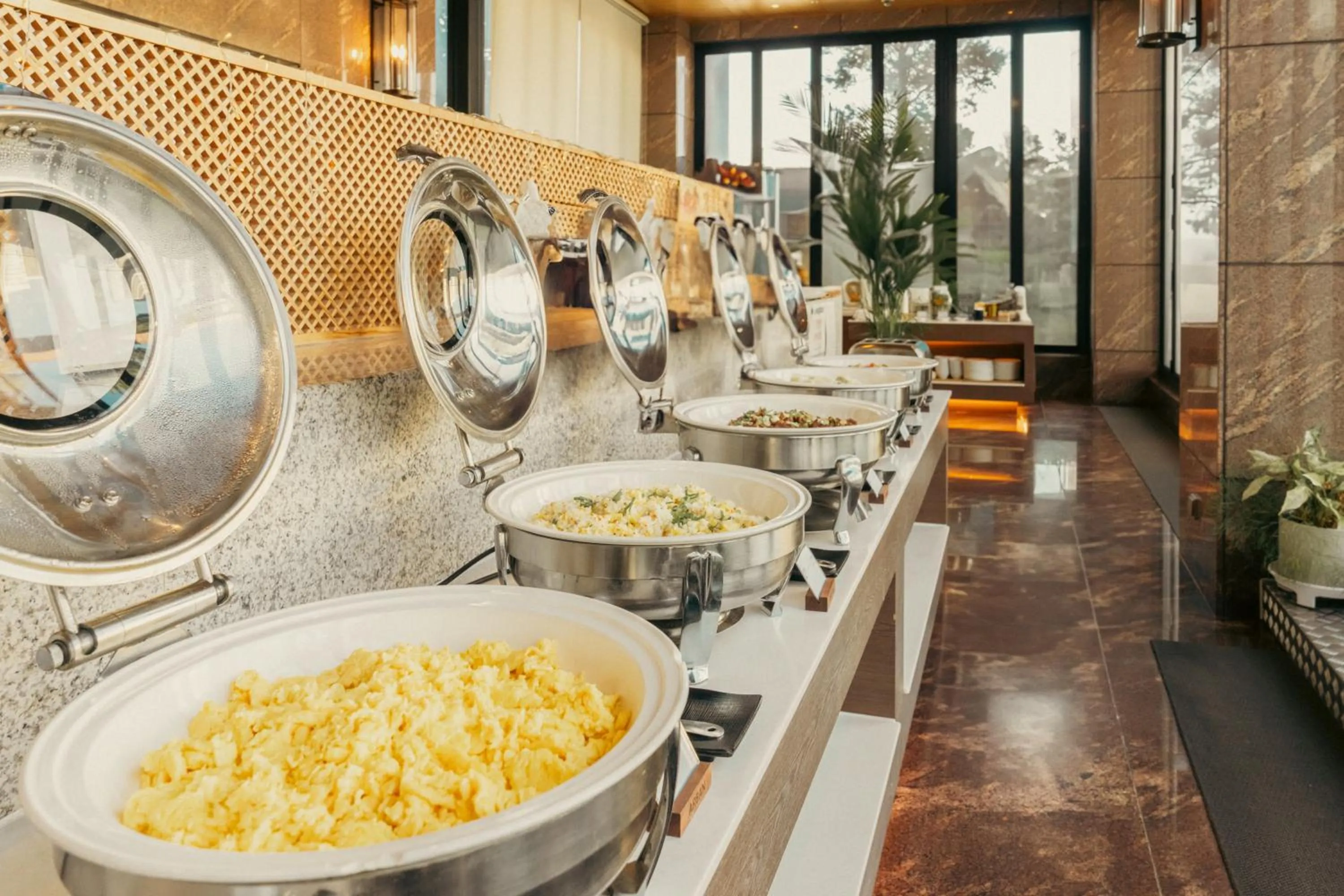 Breakfast in Arban Hotel