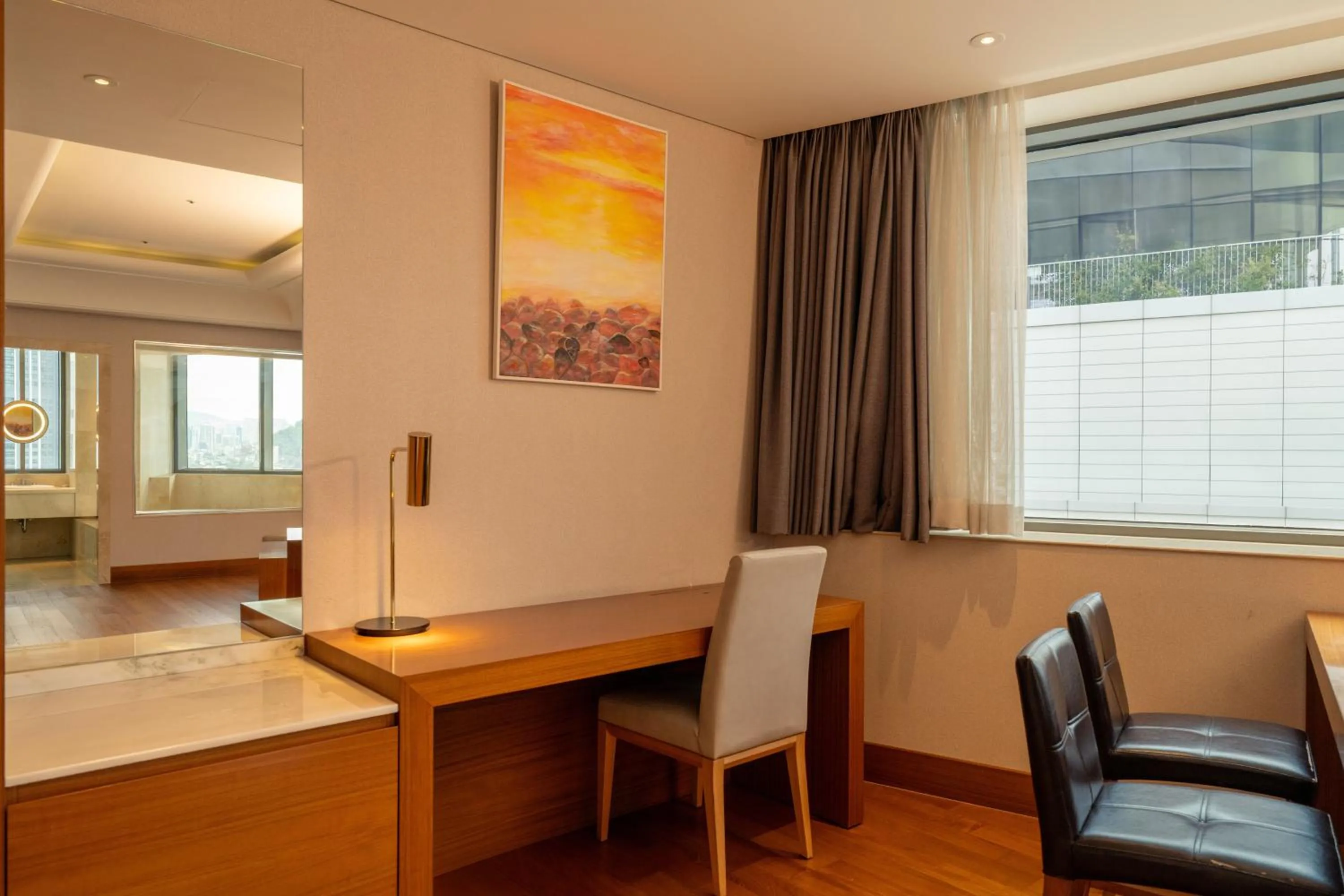 Seating area, Bed in Arban Hotel