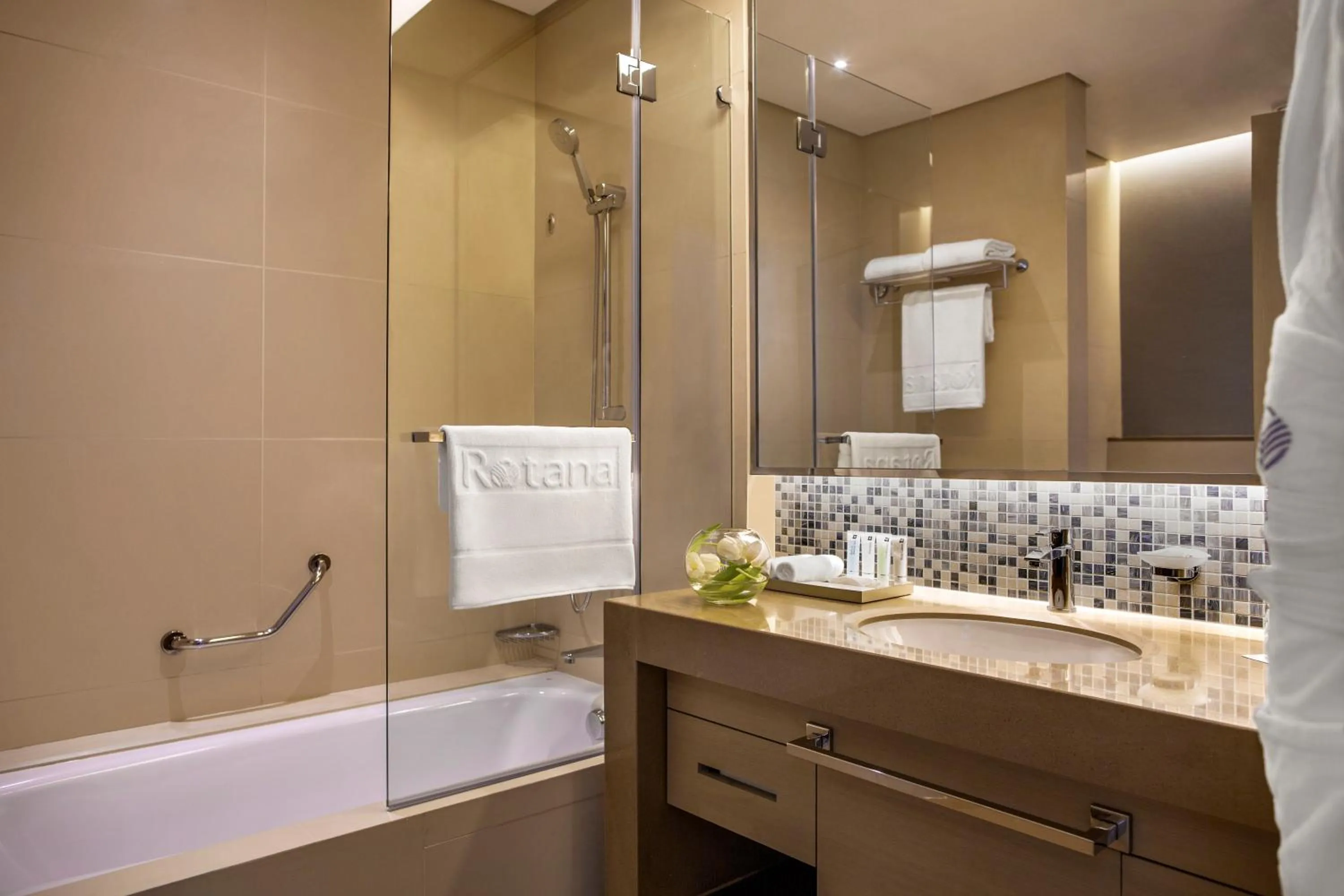 Toilet in Downtown Rotana