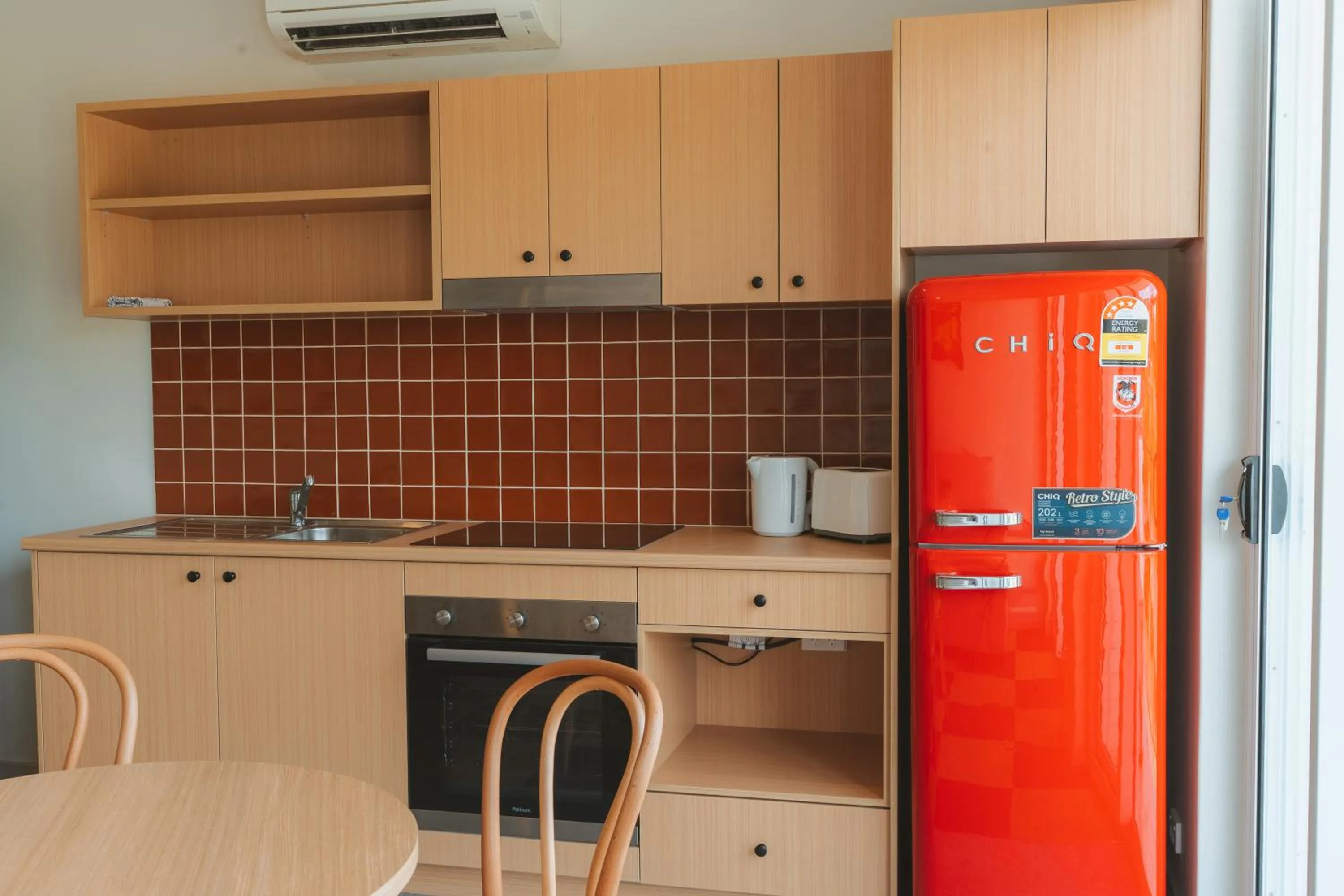 Kitchen or kitchenette in Hotel Allen