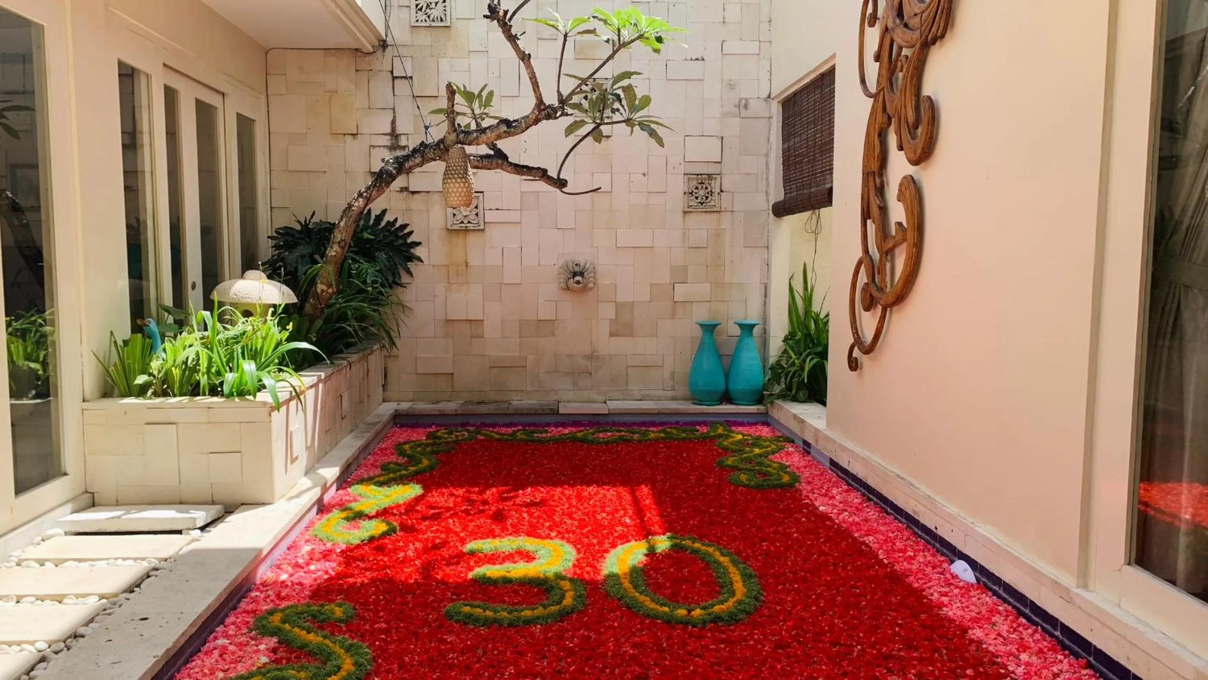 Decorative detail in The Wina Villa Canggu by The Wina Resorts