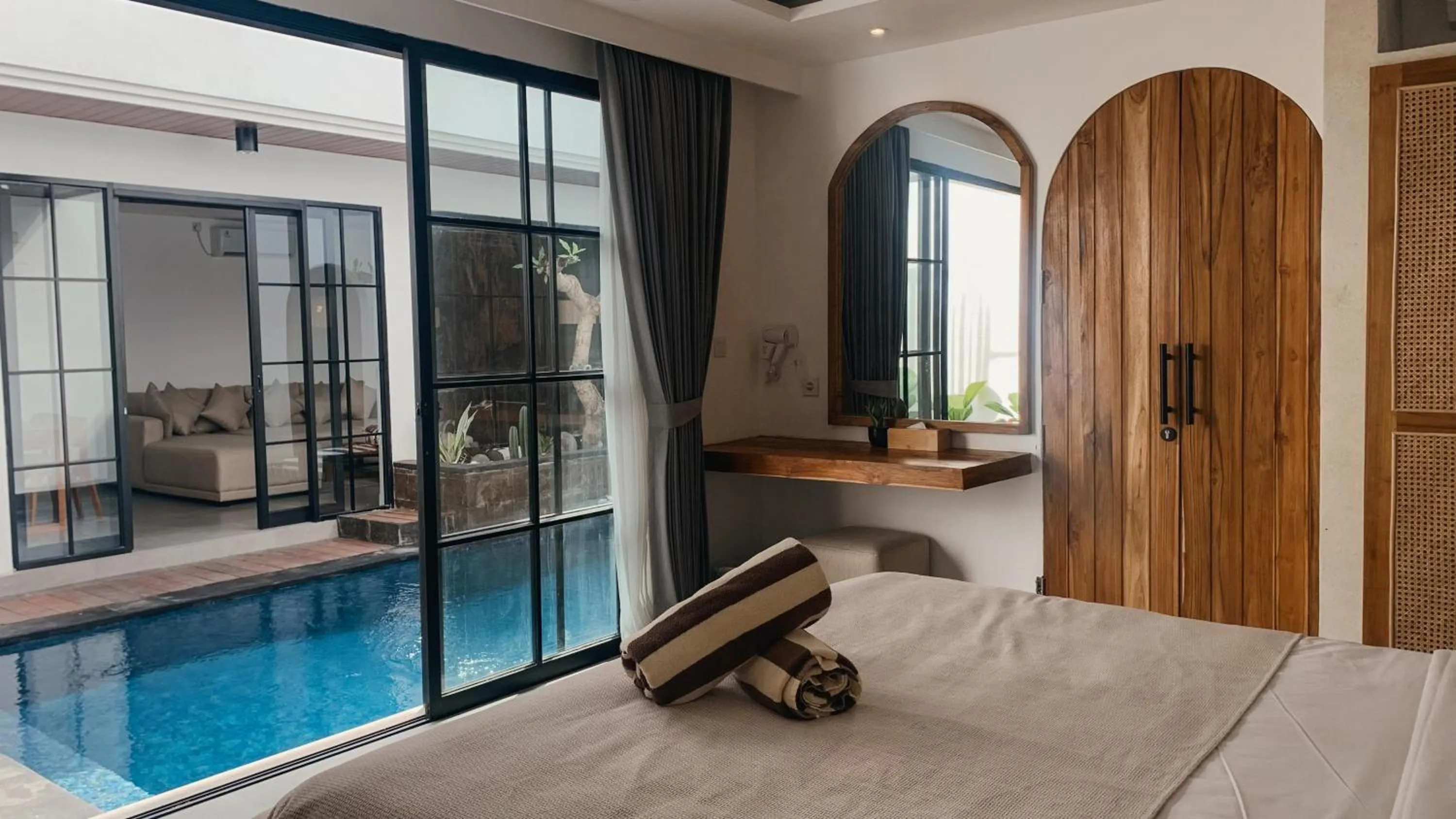 Bedroom in The Wina Villa Canggu by The Wina Resorts