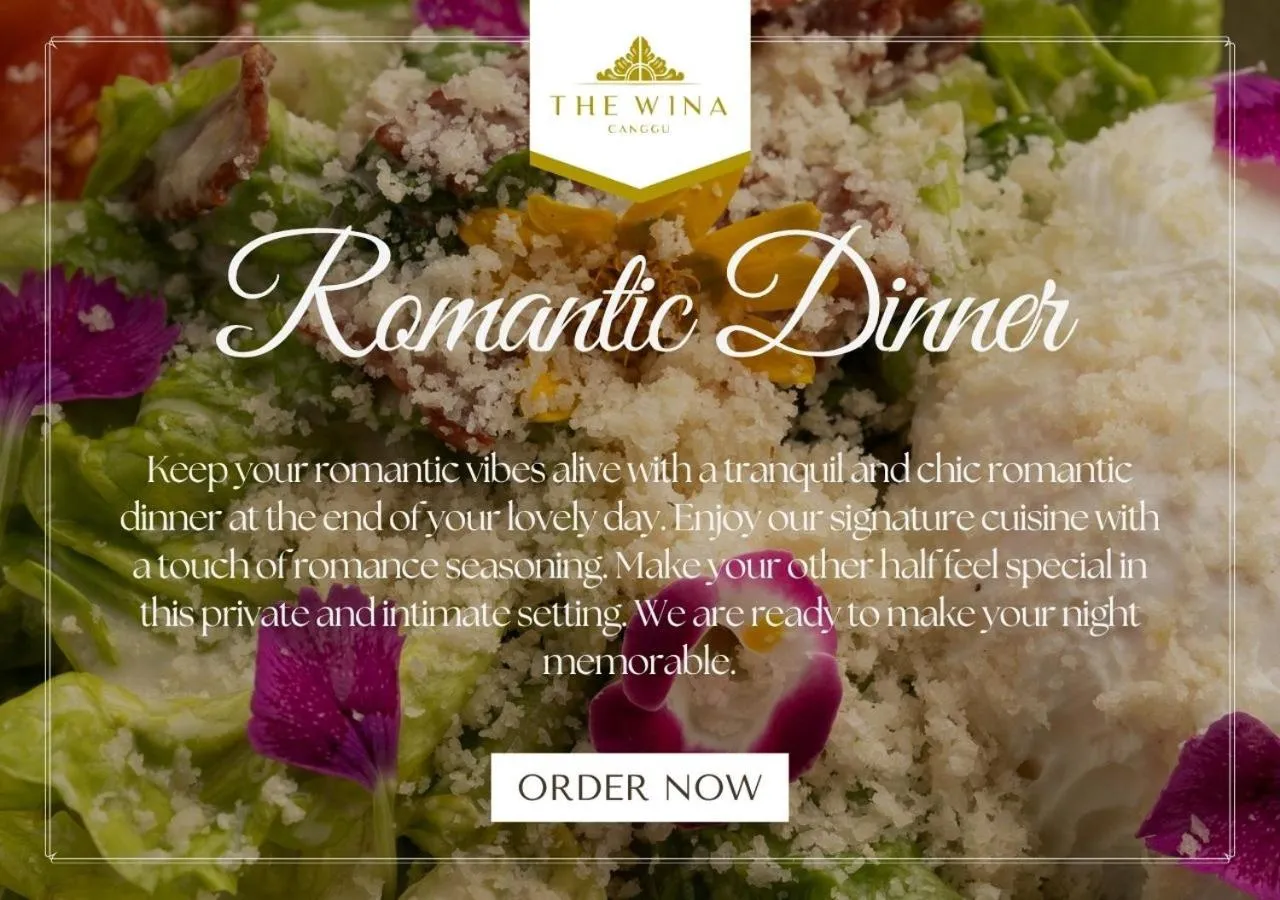 Dinner in The Wina Villa Canggu by The Wina Resorts