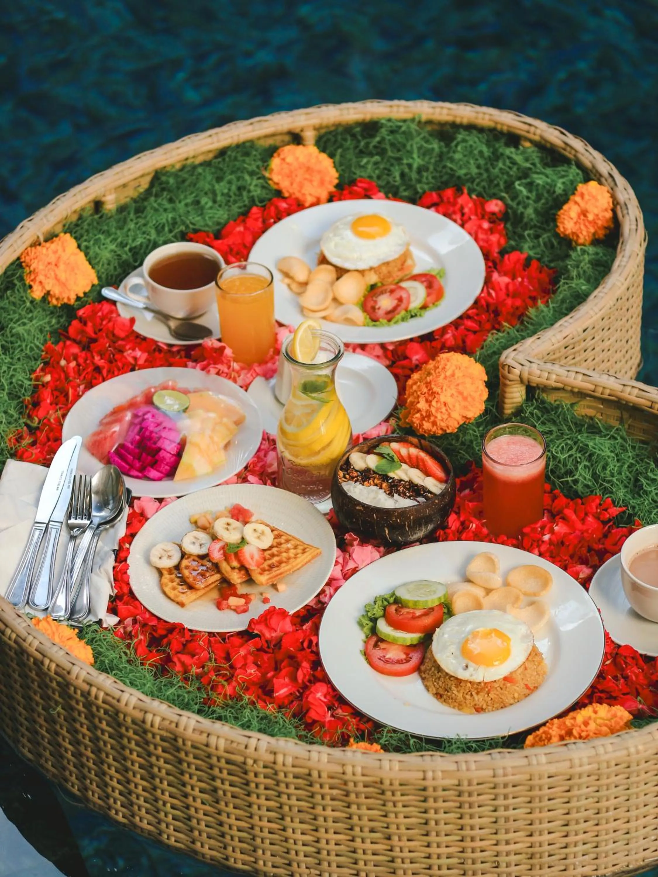 Food and drinks in The Wina Villa Canggu by The Wina Resorts