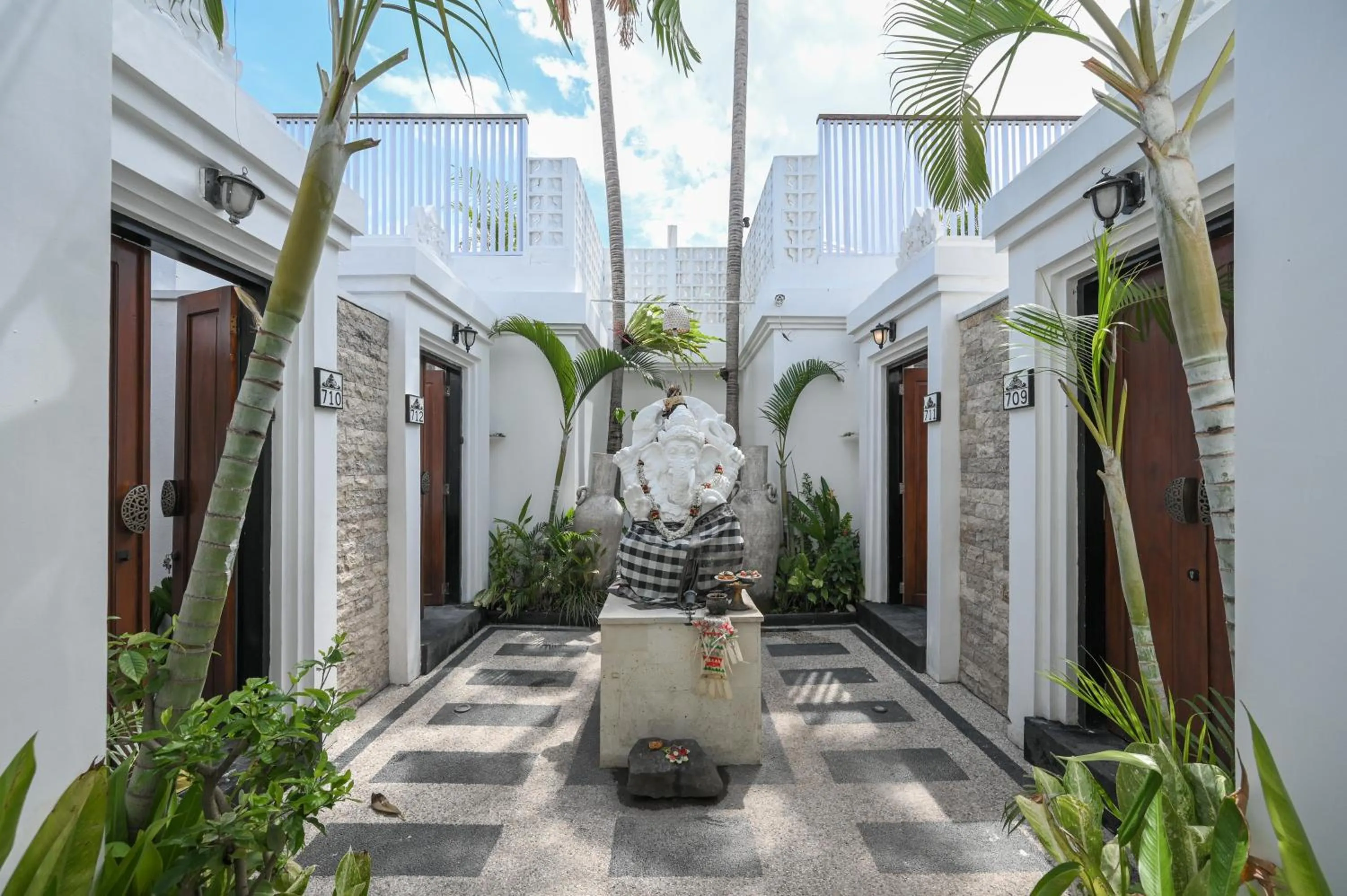 Property building in The Wina Villa Canggu by The Wina Resorts