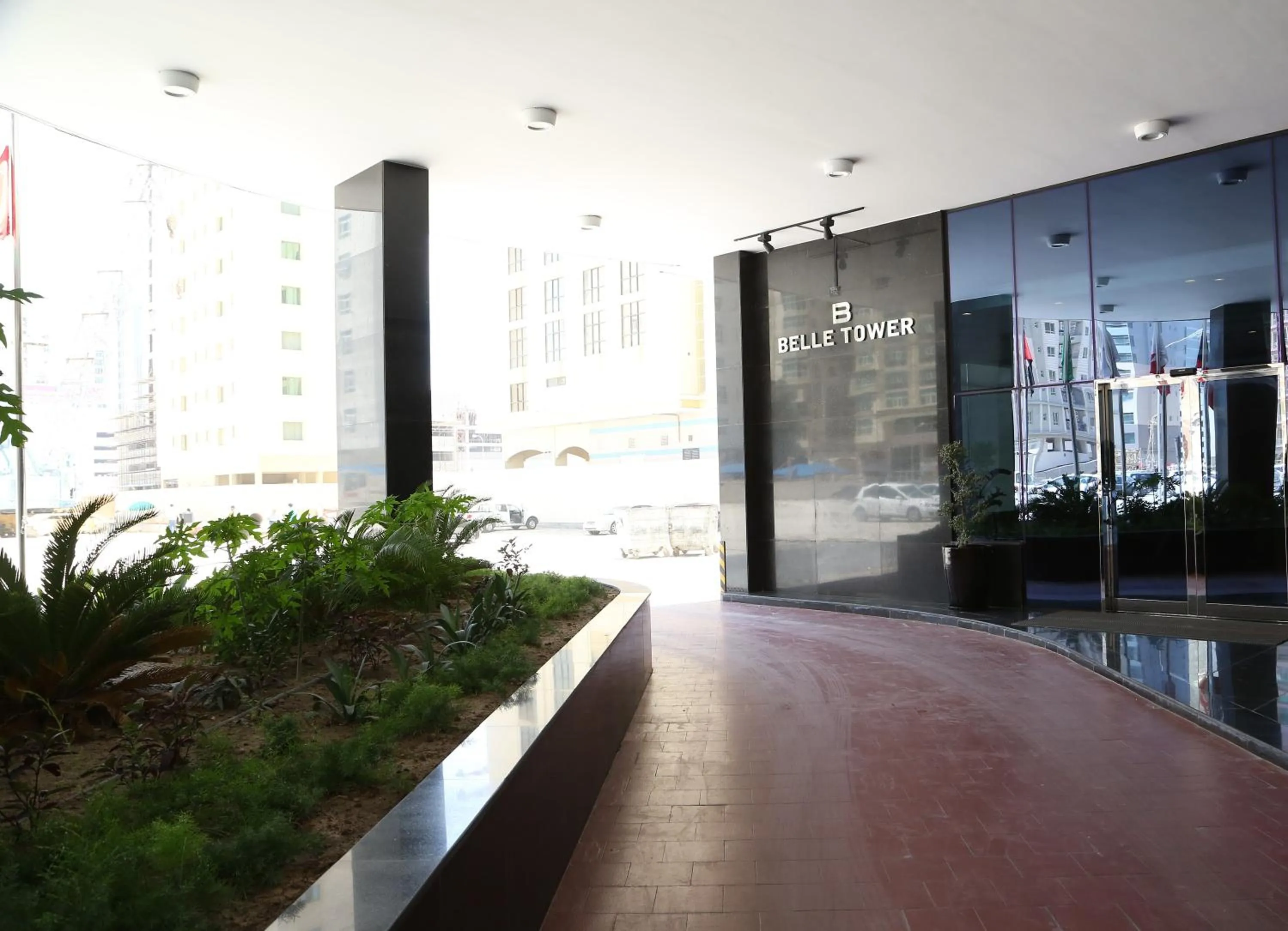 Property logo or sign in Belle Tower Apartments