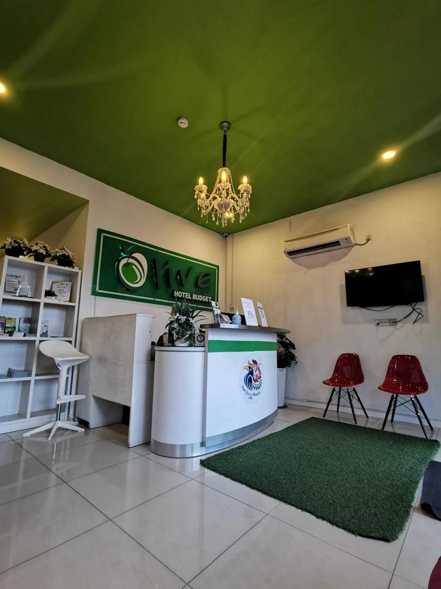 Lobby or reception in Olive Hotel