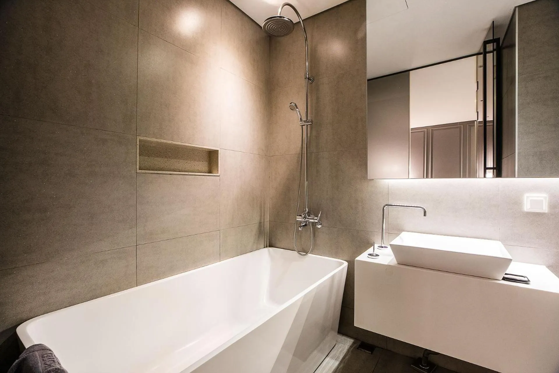 Shower in Hotel The Designers Cheongnyangni